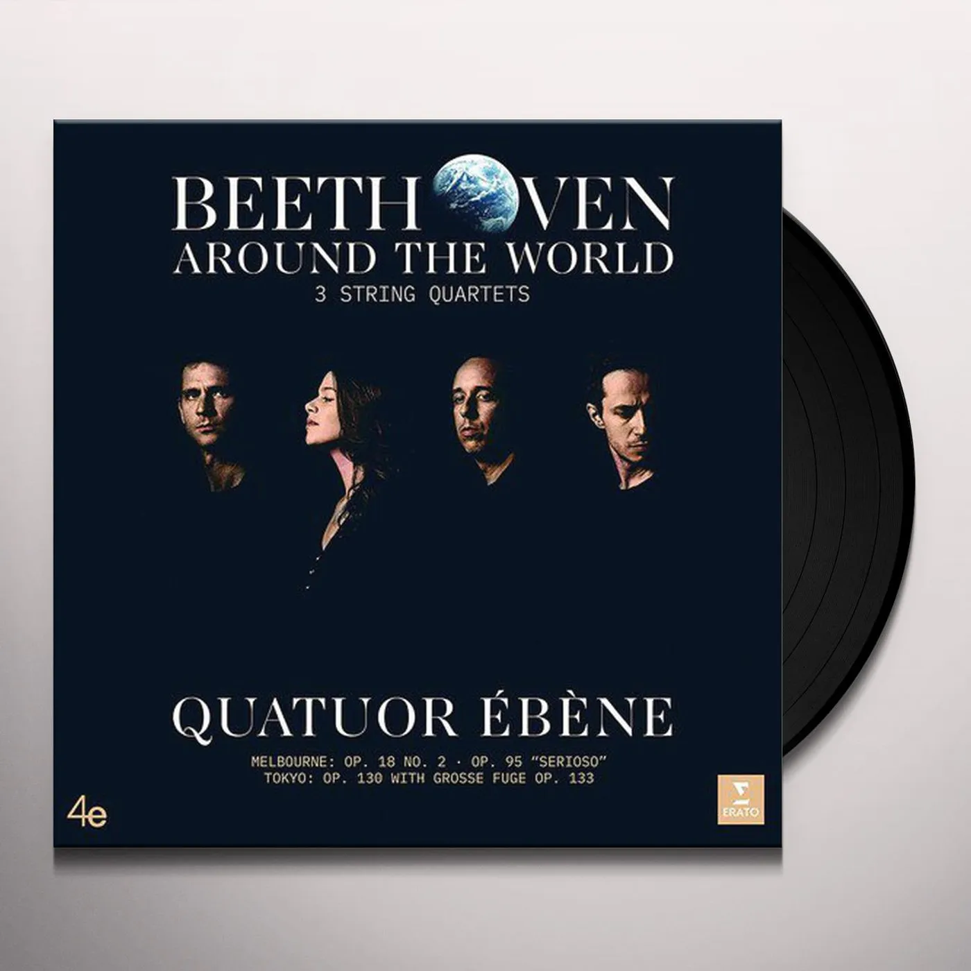 Quatuor Ébène BEETHOVEN AROUND THE WORLD Vinyl Record