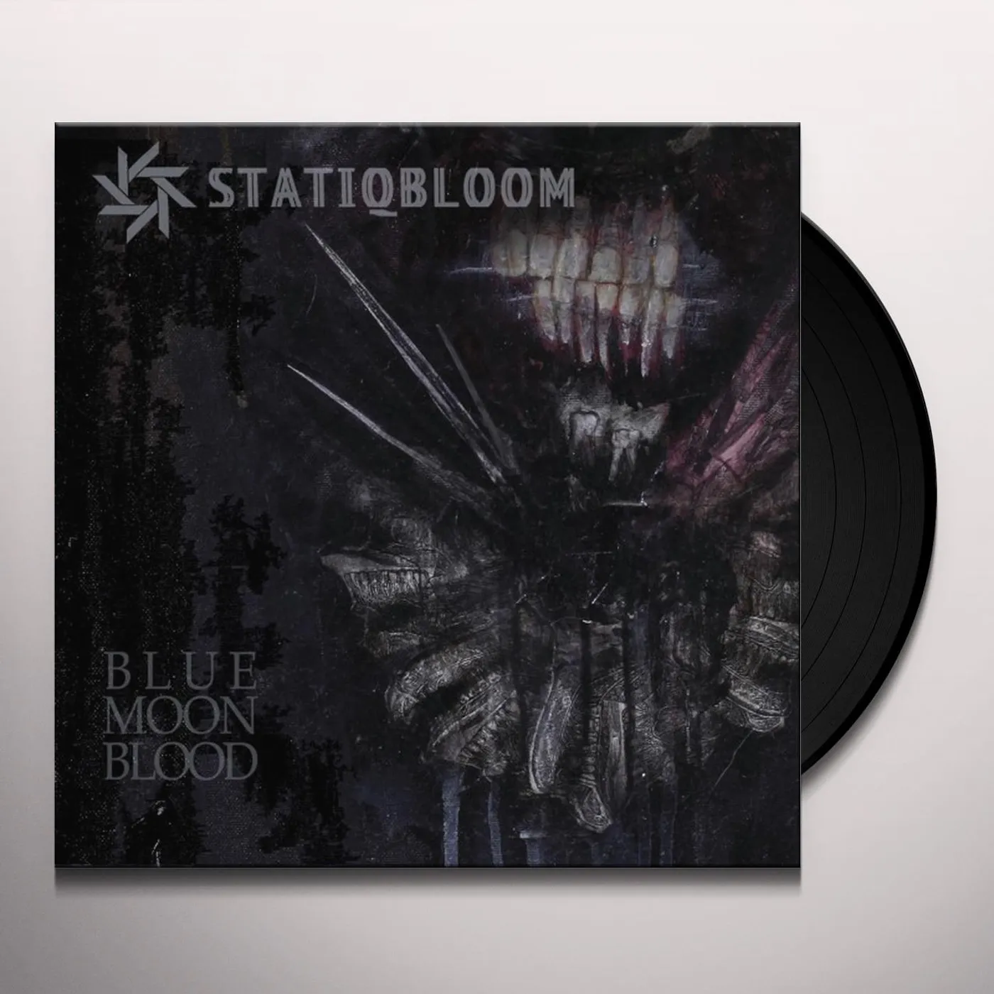 Statiqbloom Blue Moon Blood Vinyl Record