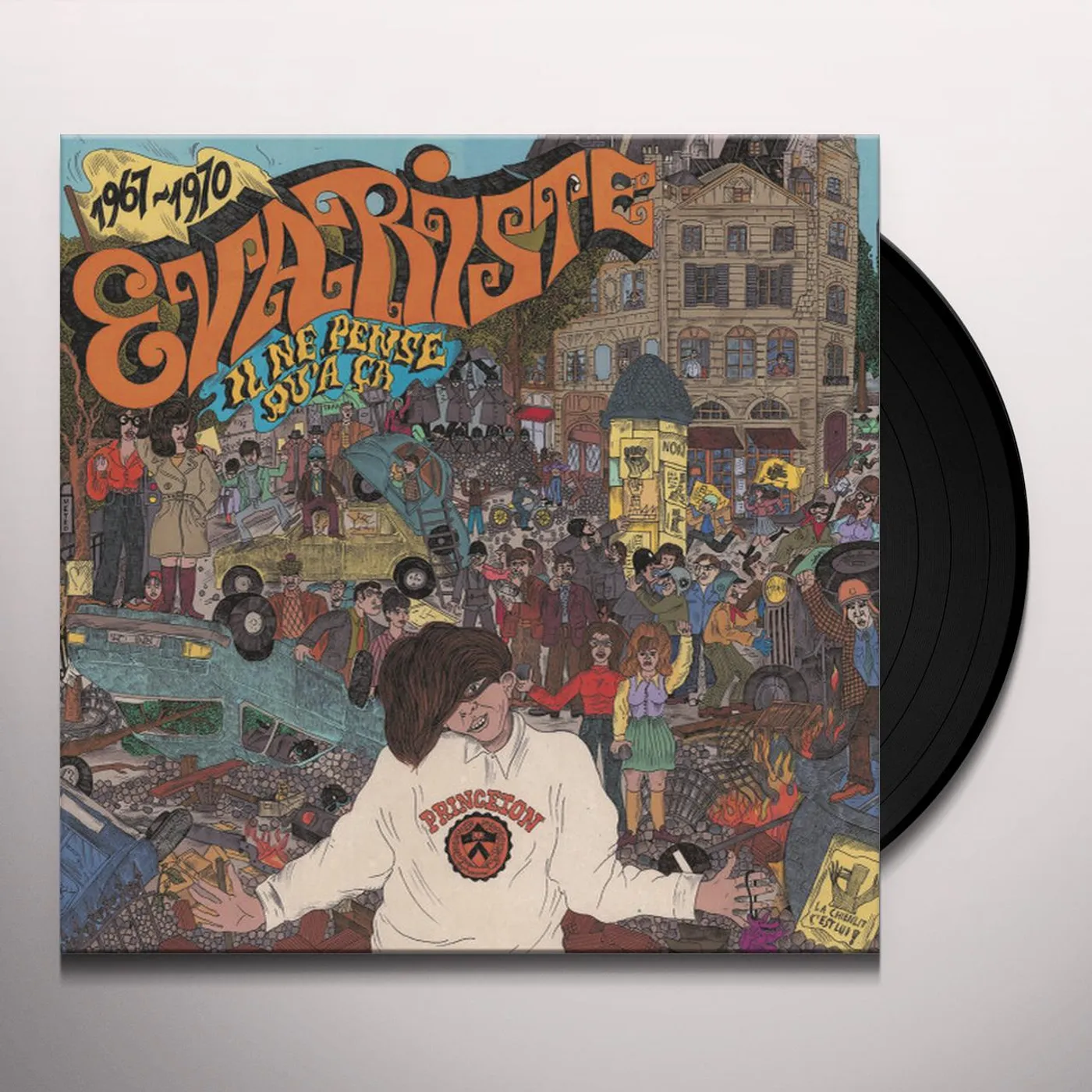 Evariste Il Ne Pense Qu'a Ca 1967-1970 Vinyl Record