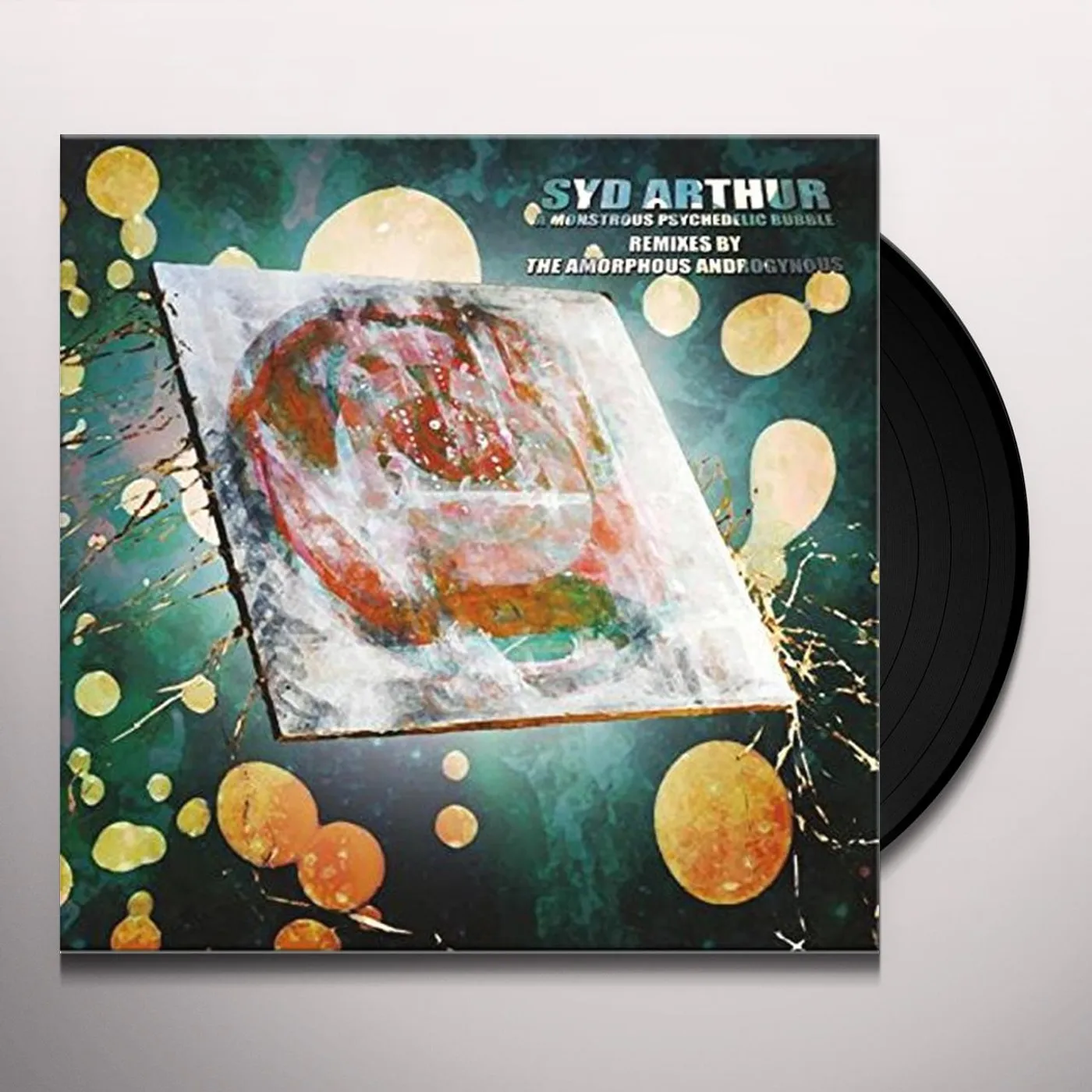 Amorphous Androgynous MONSTROUS PSYCHEDELIC BUBBLE Vinyl Record - UK Release