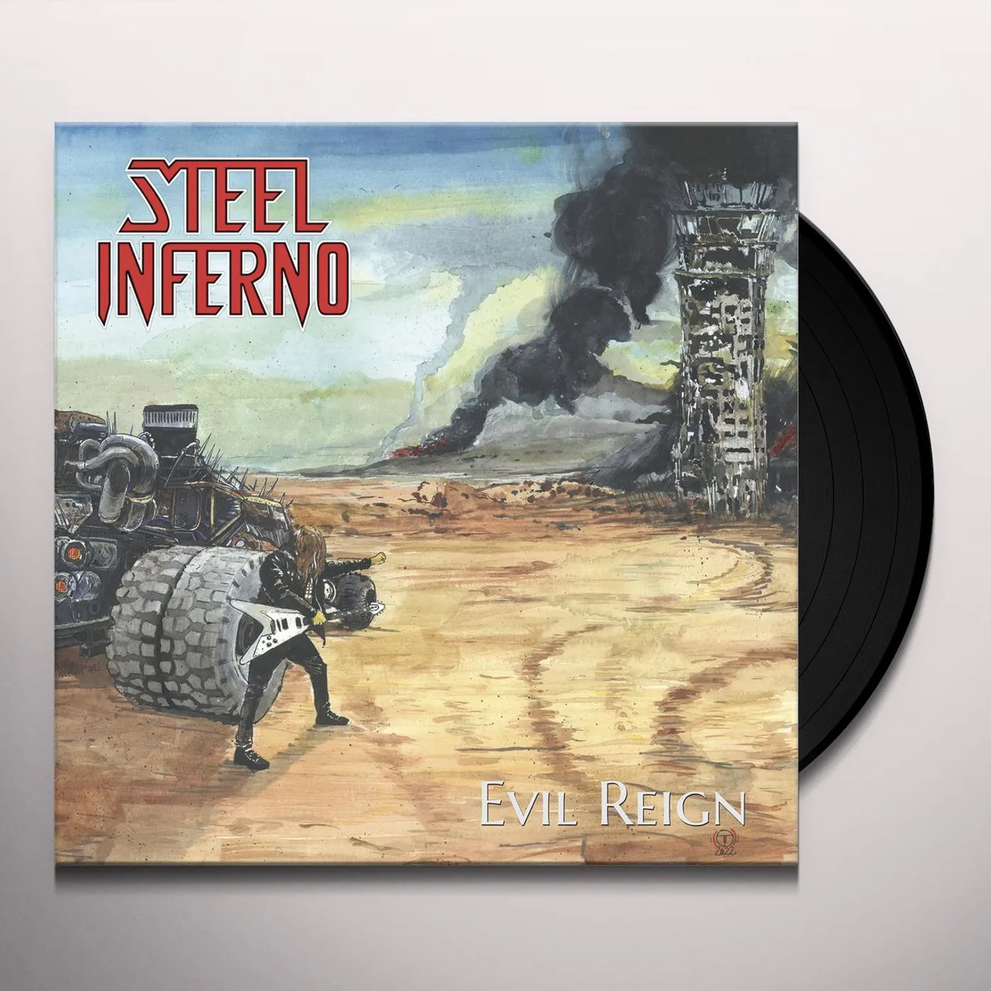 Steel Inferno EVIL REIGN Vinyl Record