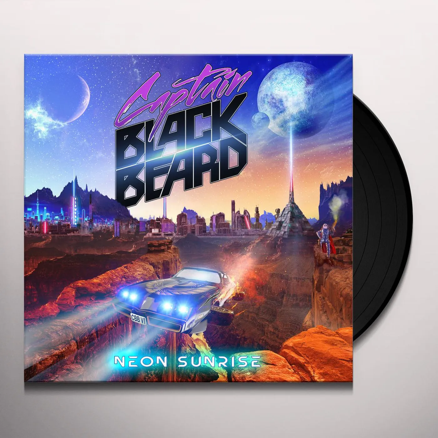 Captain Black Beard NEON SUNRISE Vinyl Record
