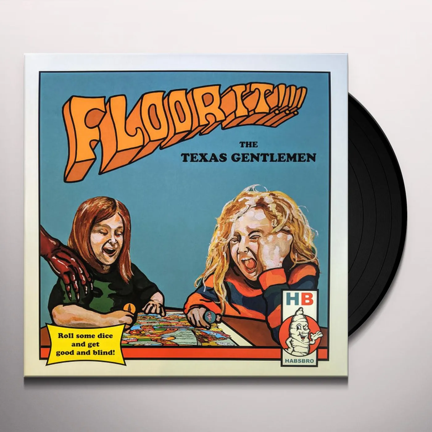 The Texas Gentlemen FLOOR IT!!! (2LP/DL CODE/BOARD GAME) Vinyl Record