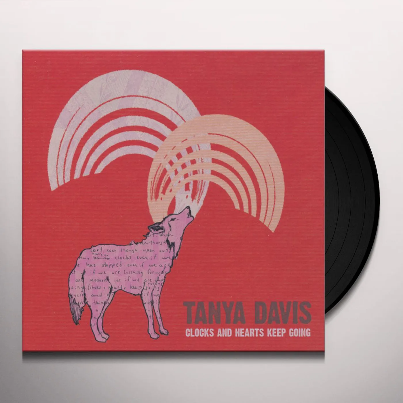 Tanya Davis CLOCKS & HEARTS KEEP GOING (LP) Vinyl Record
