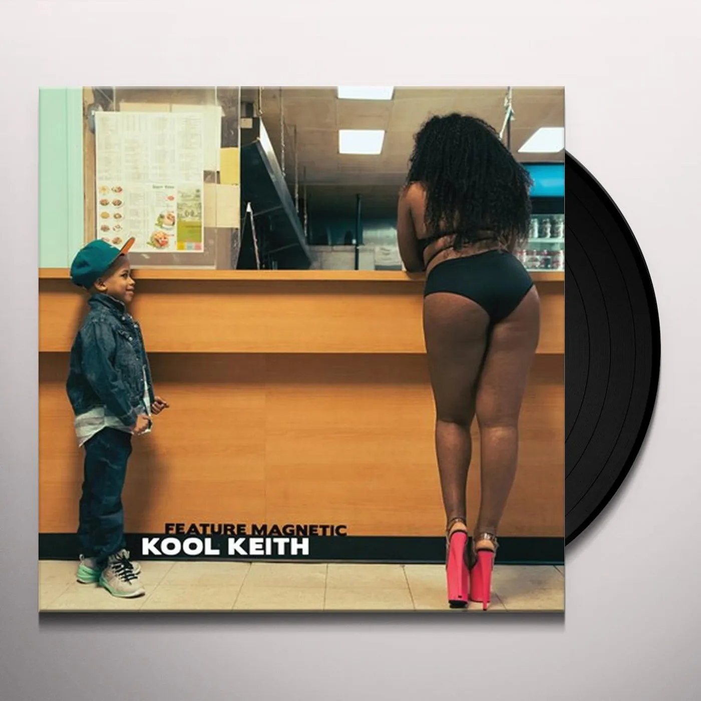 Kool Keith Feature Magnetic Vinyl Record