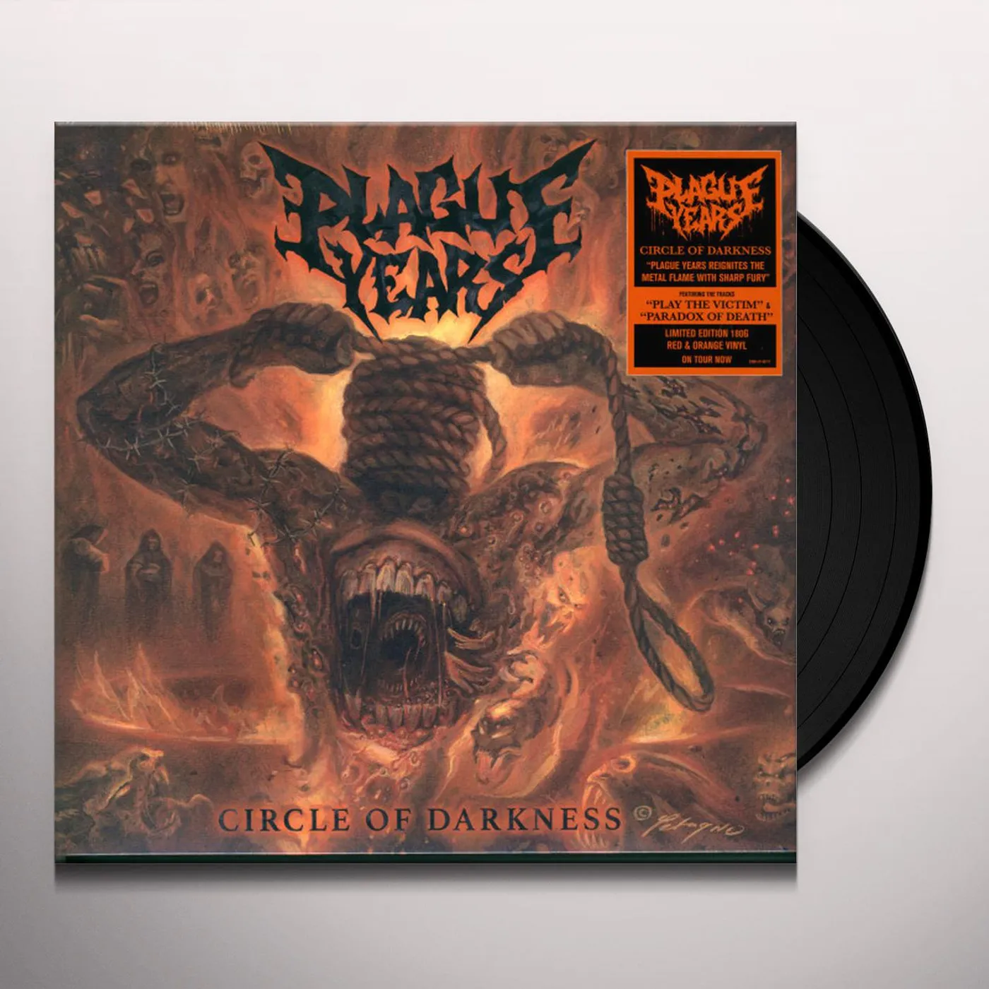 Plague Years Circle Of Darkness Vinyl Record