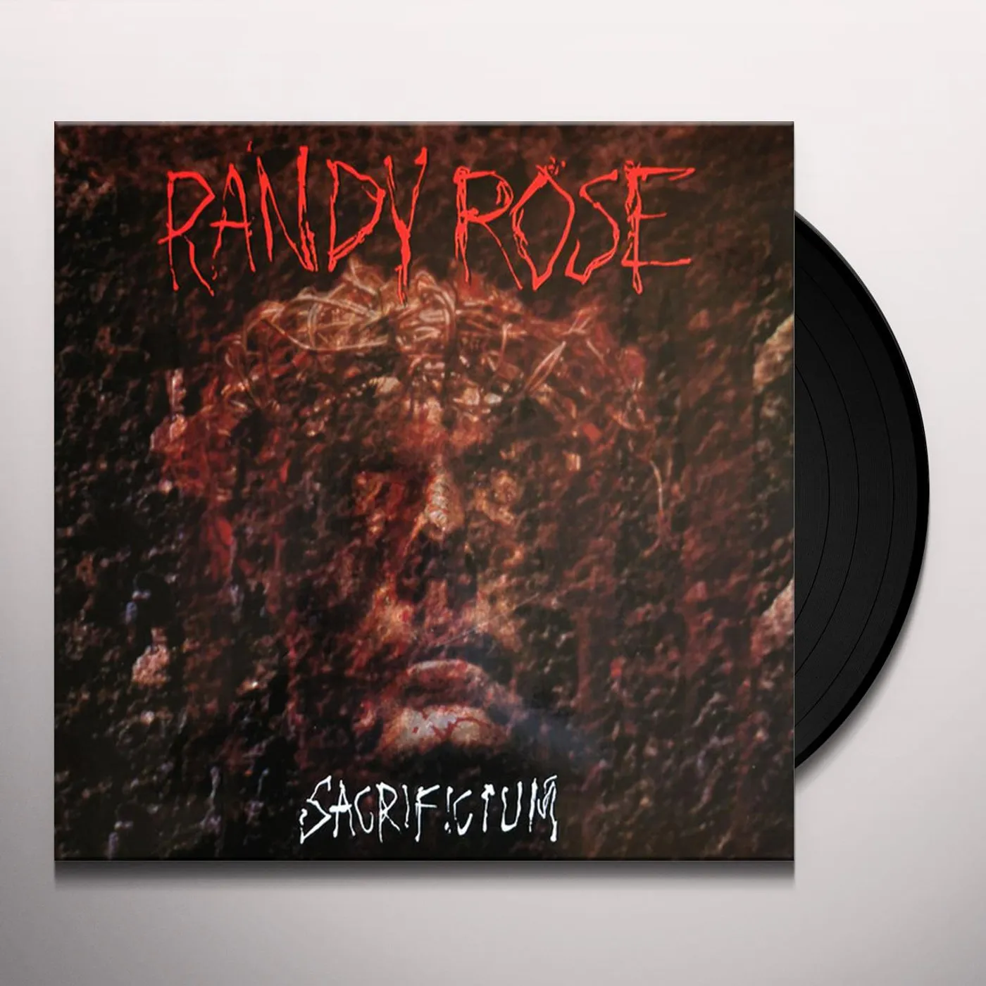 Randy Rose SACRIFICIUM (ORANGE/BLACK VINYL) Vinyl Record