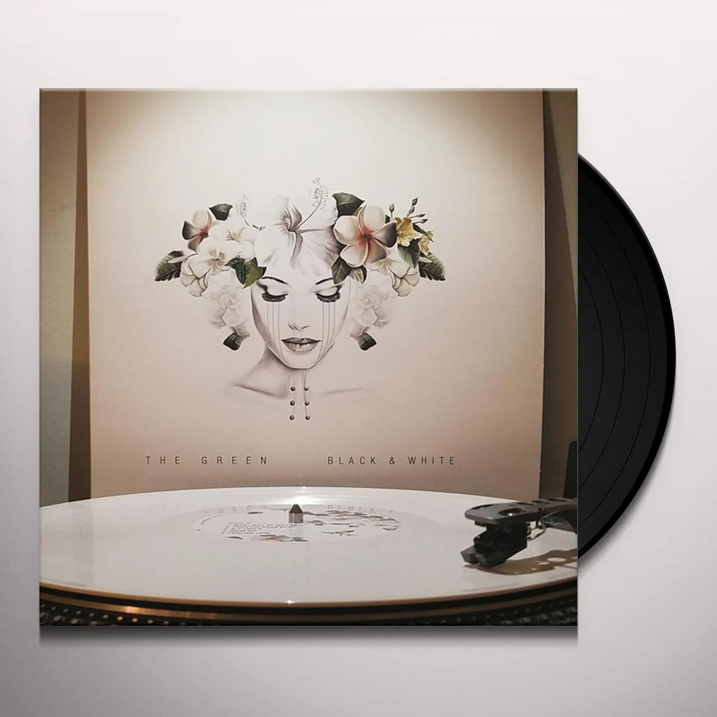 The Green Black & white Vinyl Record