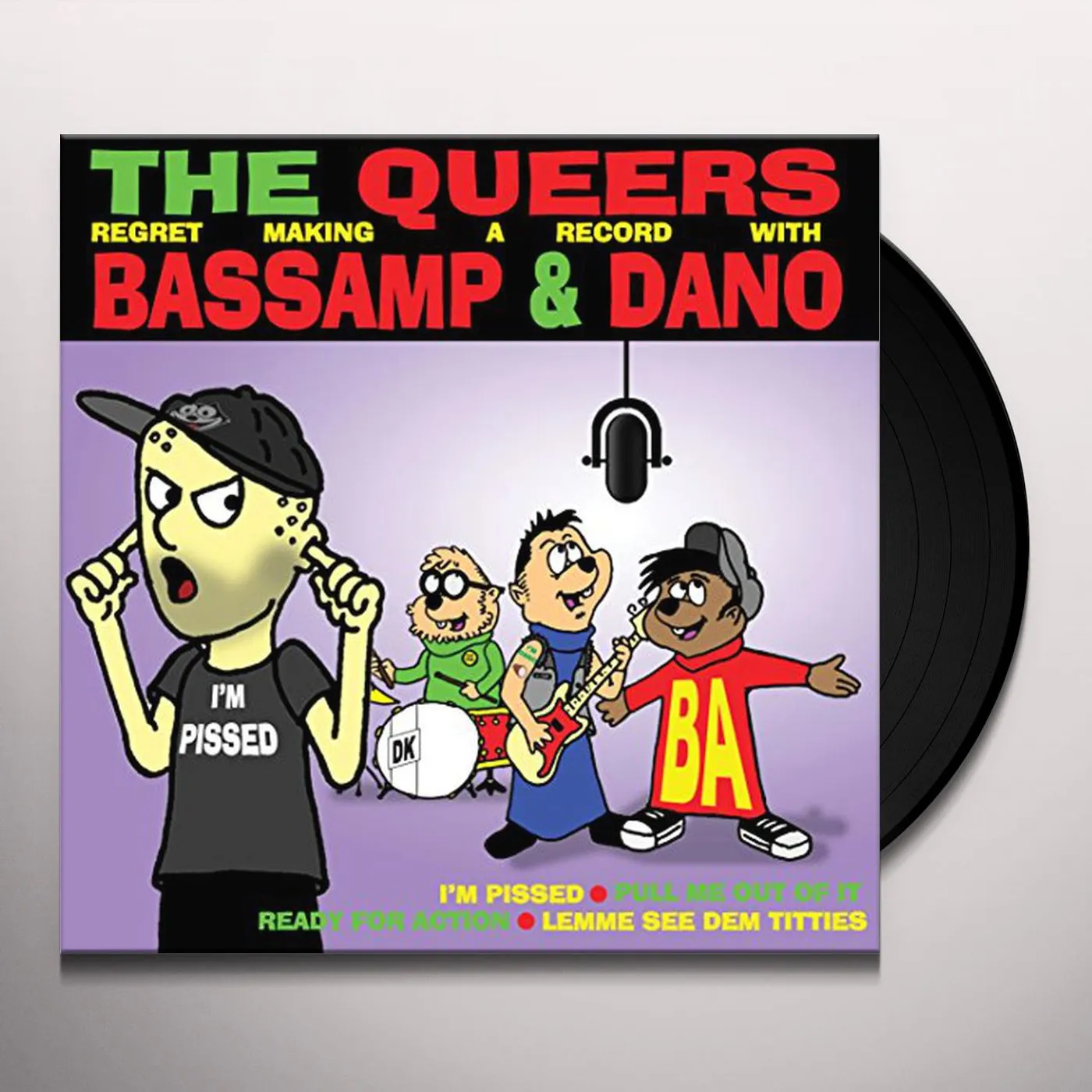 The Queers REGRET MAKING A RECORD WITH Vinyl Record