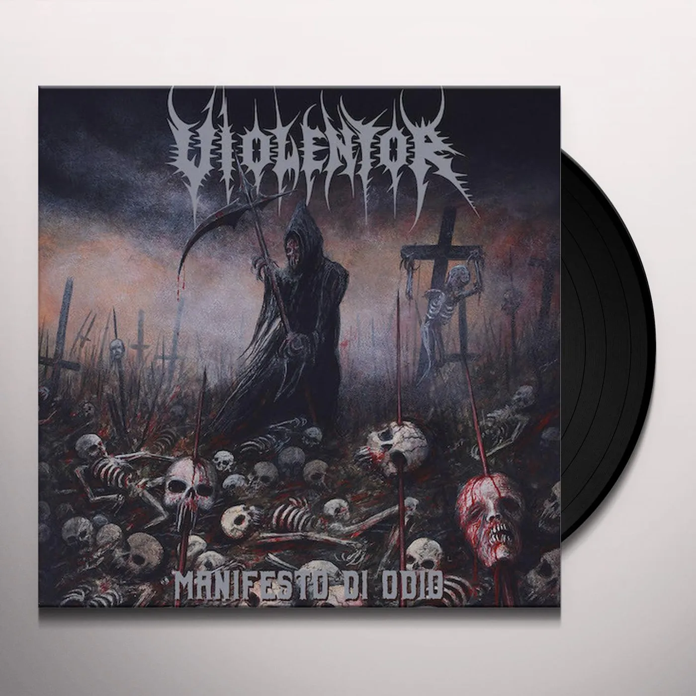 Violentor Manifesto Di Odio Vinyl Record