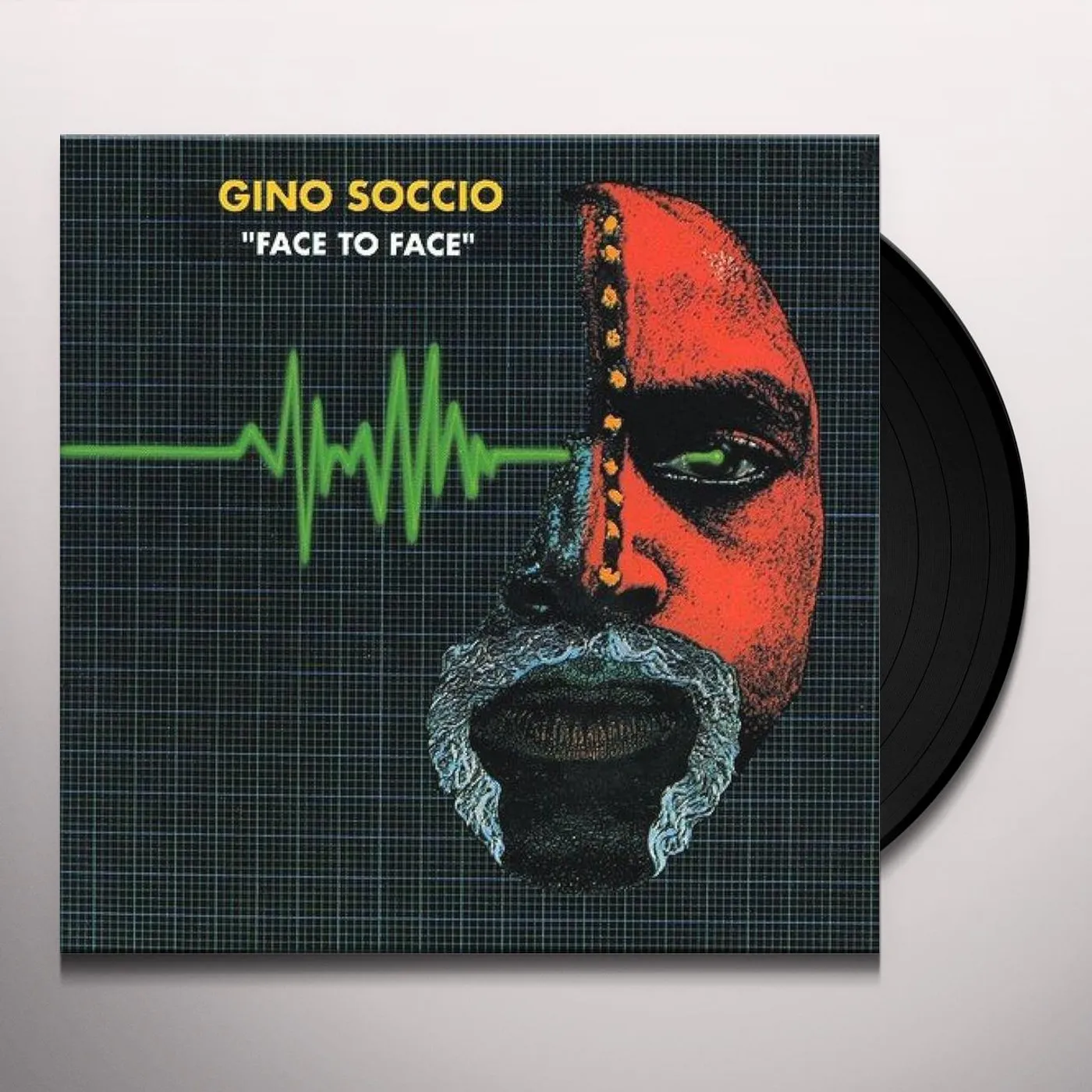 Gino Soccio FACE TO FACE Vinyl Record
