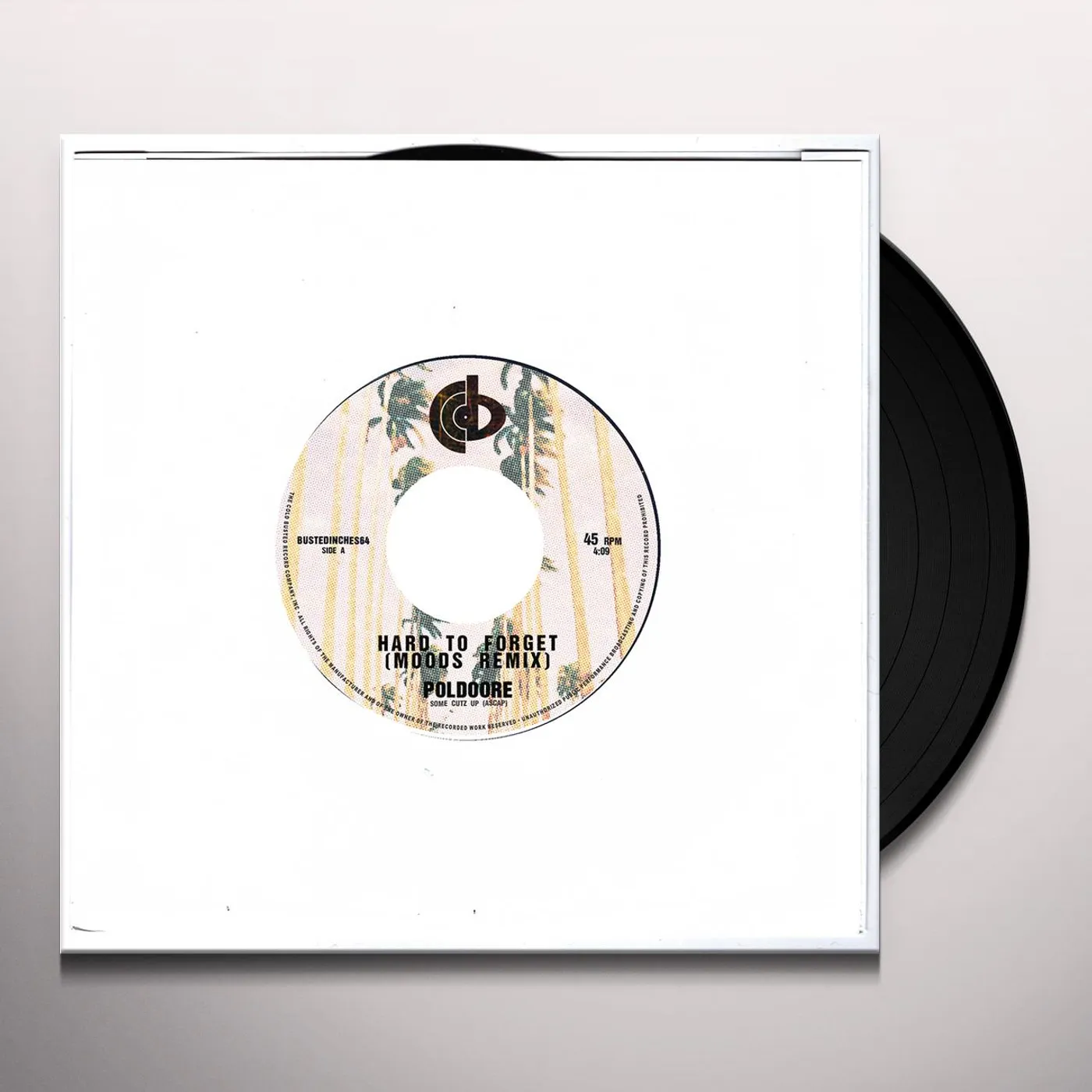 Poldoore HARD TO FORGET (MOODS REMIX) / MIDNIGHT IN SAIGON Vinyl Record