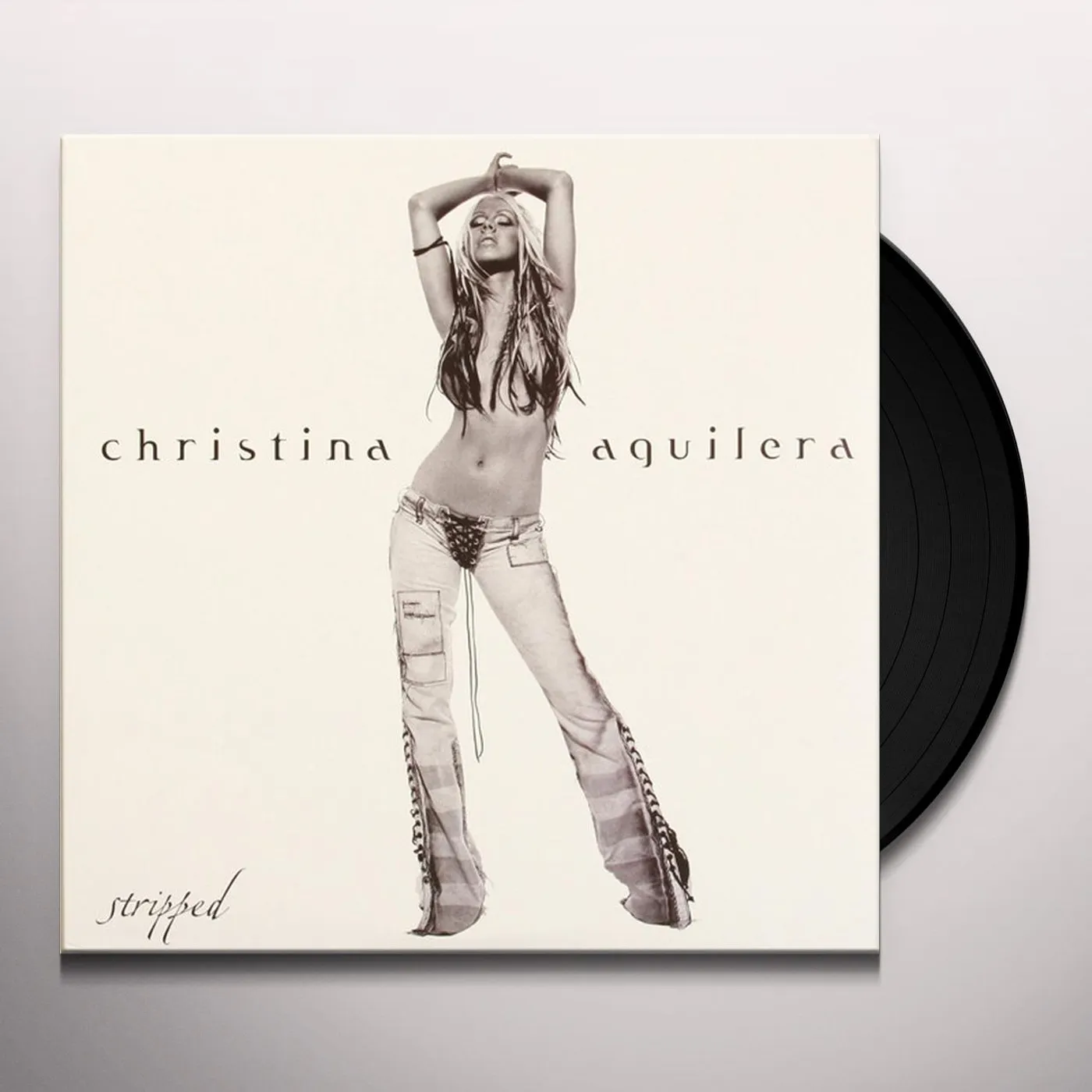 Christina Aguilera Stripped Vinyl Record