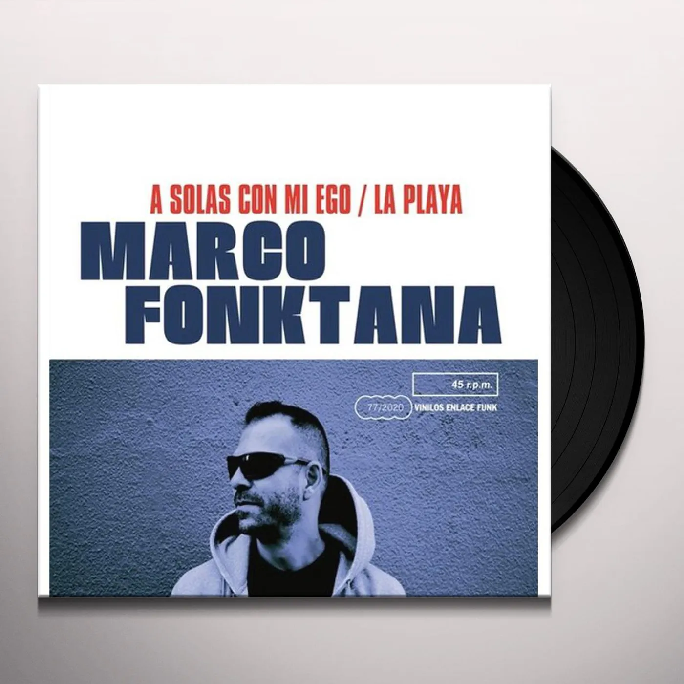 Marco Fonktana SOLAS CON MI EGO / LA PLAYA Vinyl Record