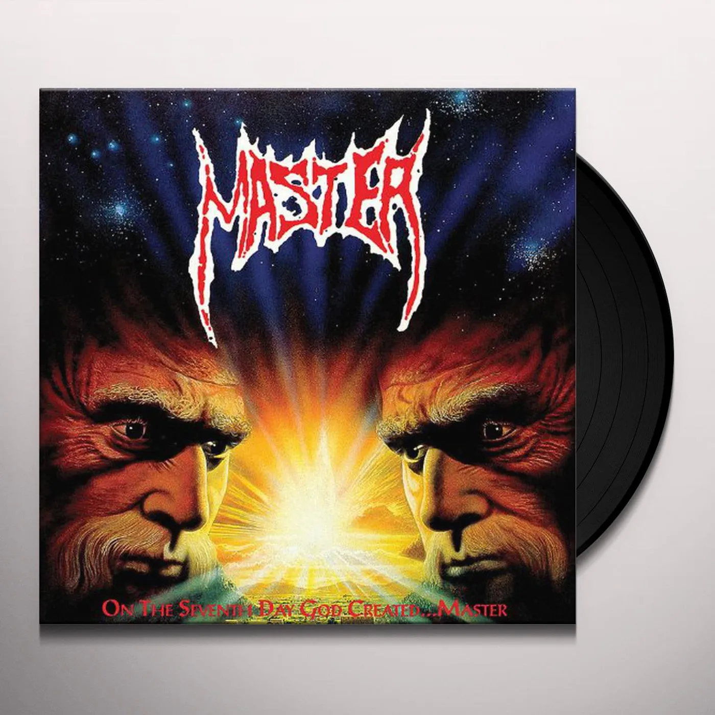 On the seventh day god created Master Vinyl Record