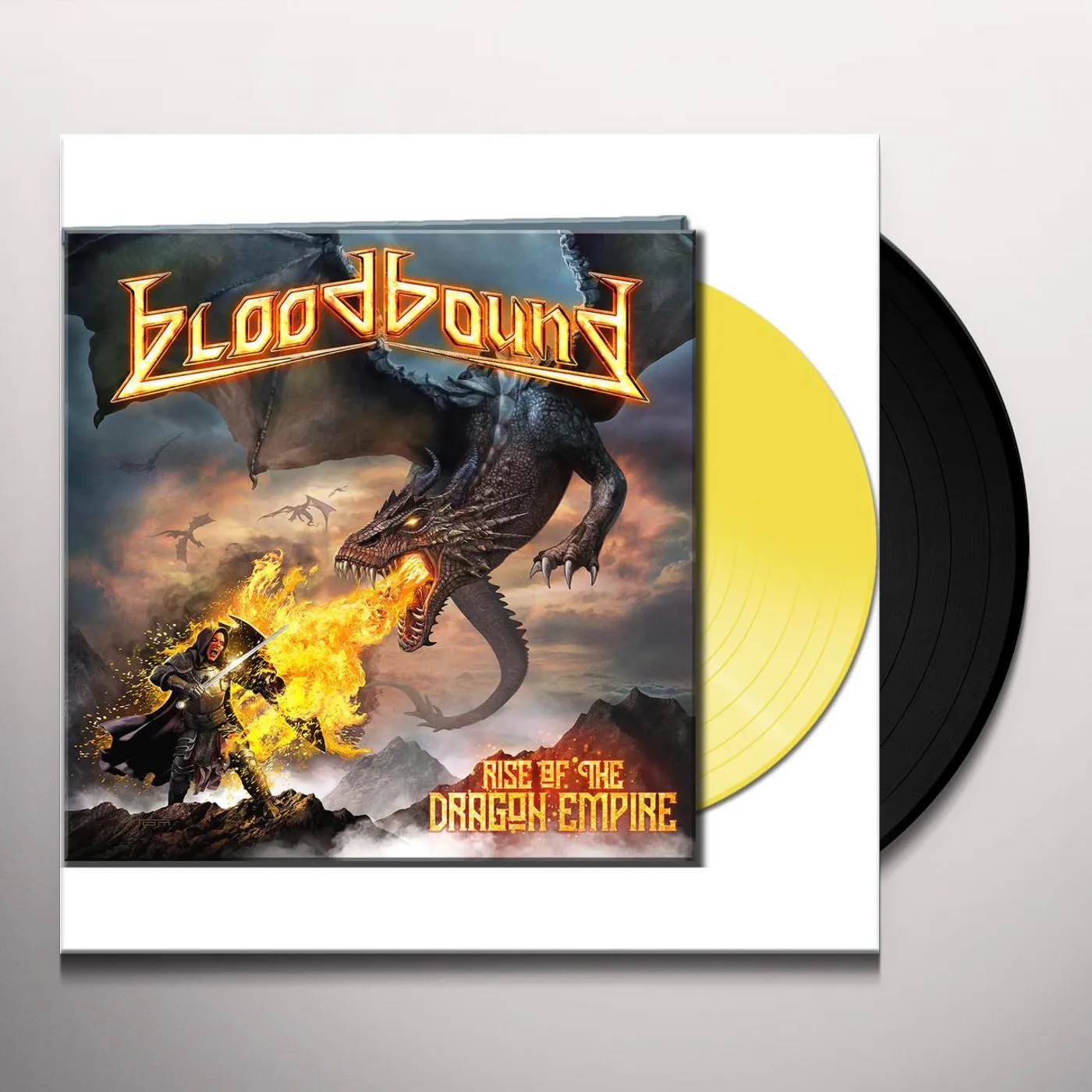 Bloodbound Rise of the Dragon Empire Vinyl Record