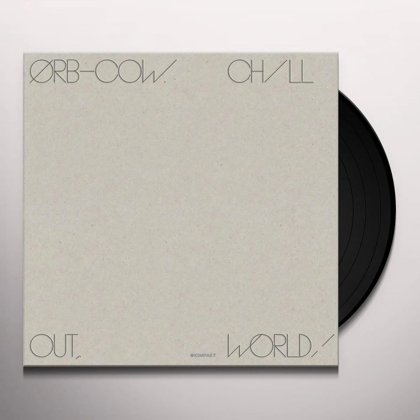 The Orb COW / CHILL OUT WORLD Vinyl Record