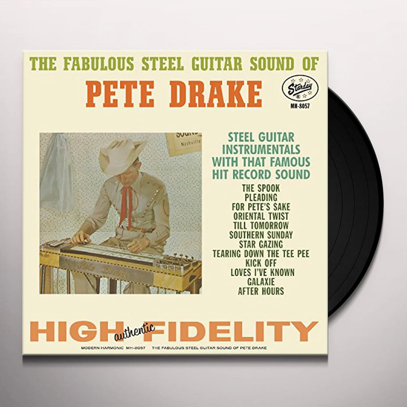 FABULOUS STEEL GUITAR SOUND OF PETE DRAKE (COLORED VINYL) Vinyl Record