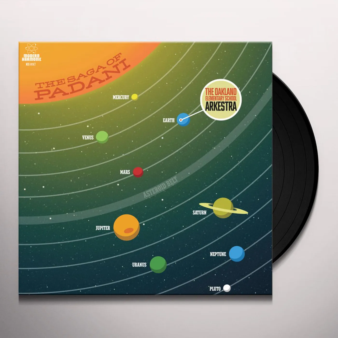 Oakland Elementary School Arkestra SAGA OF PADANI (CLEAR WITH SUNRAYS VINYL) Vinyl Record