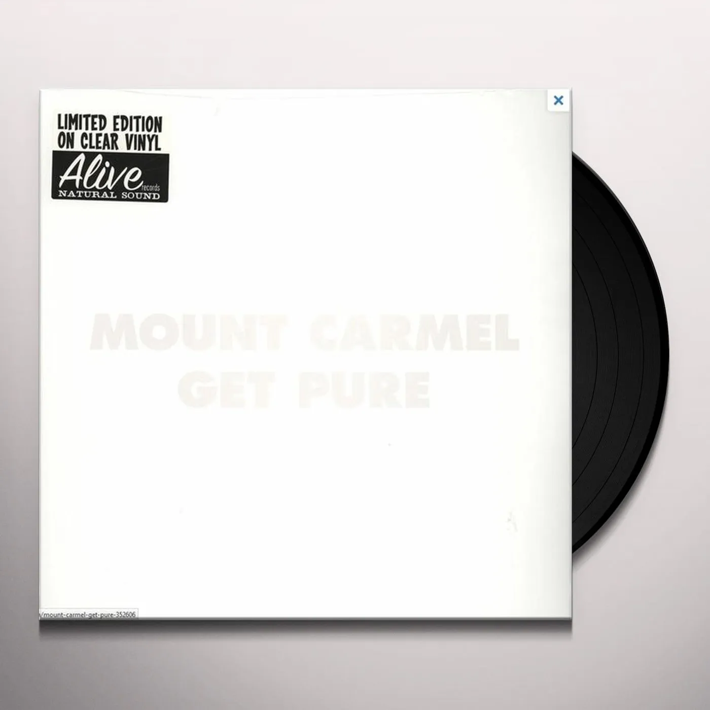 Mount Carmel Get Pure Vinyl Record