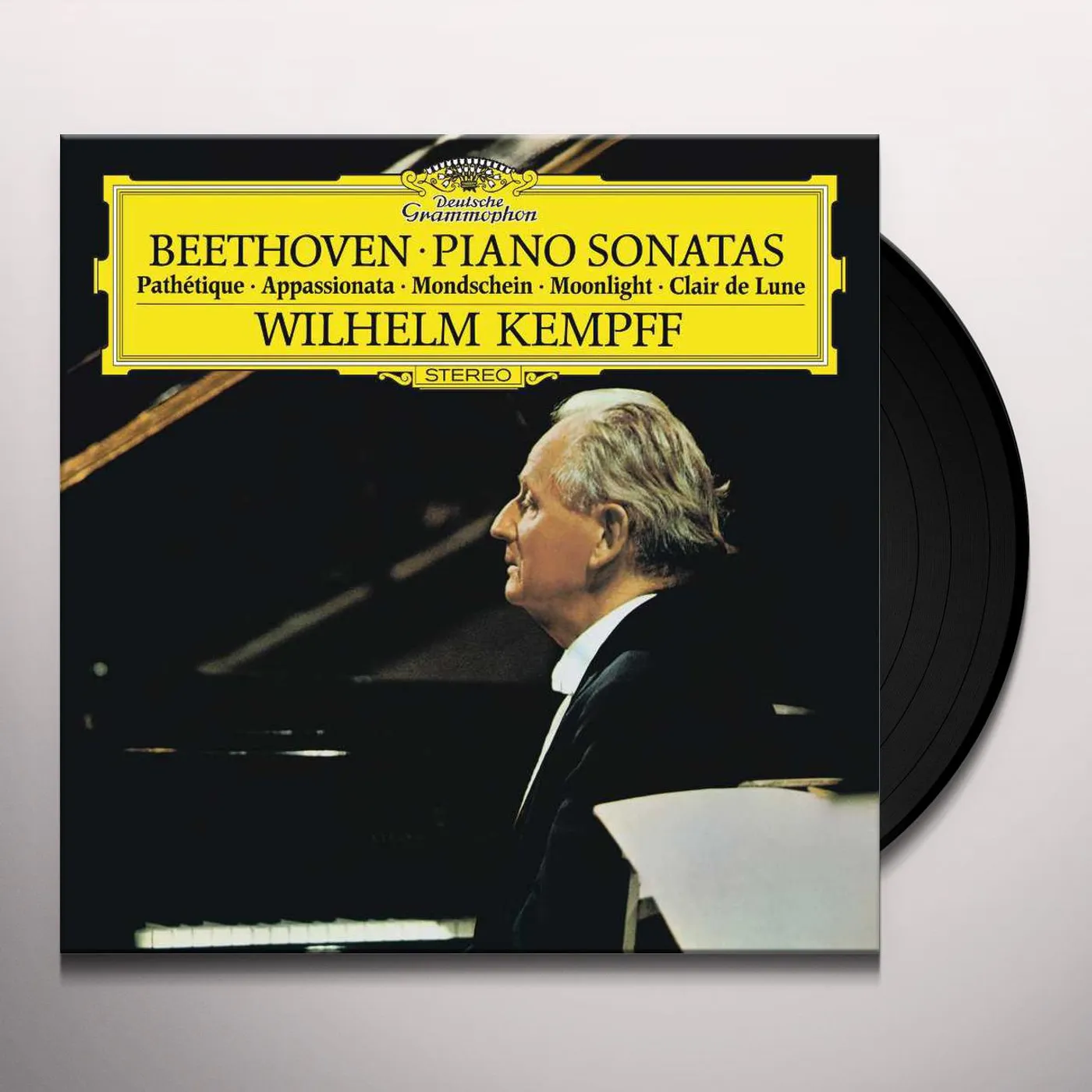 Wilhelm Kempff PIANO SONATA NO 8 Vinyl Record
