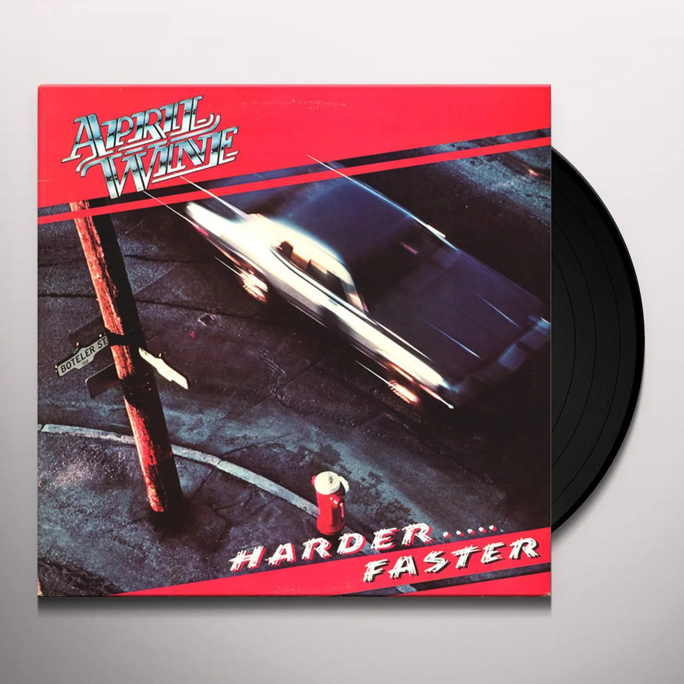 April Wine Harder Faster Vinyl Record