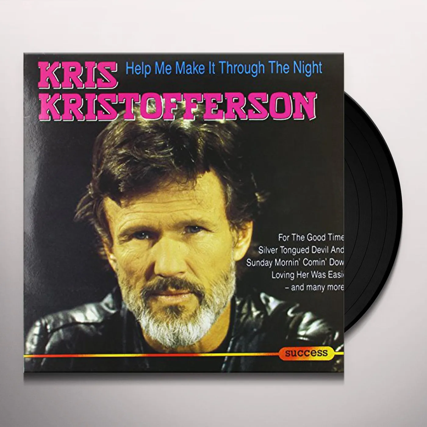 Kris Kristofferson HELP ME MAKE IT THROUGH THE NIGHT Vinyl Record