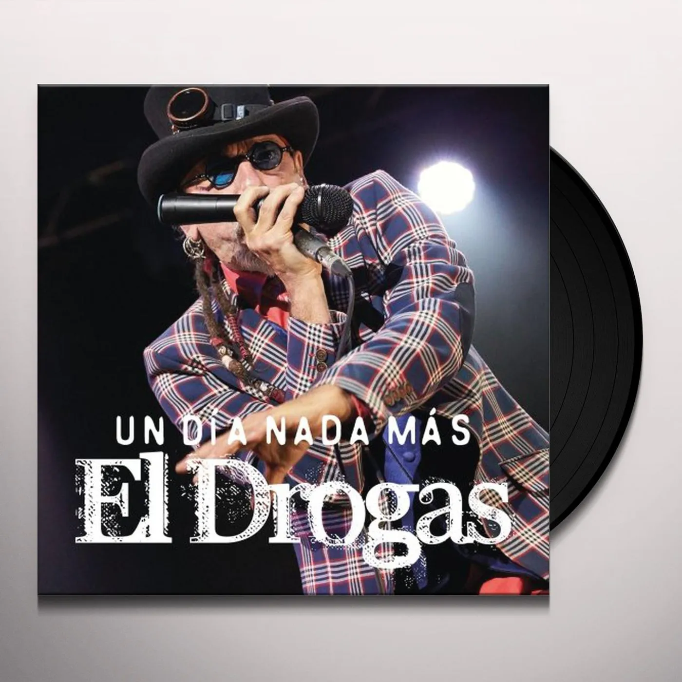 El Drogas UN DIA NADA MAS (DIRECTO) Vinyl Record