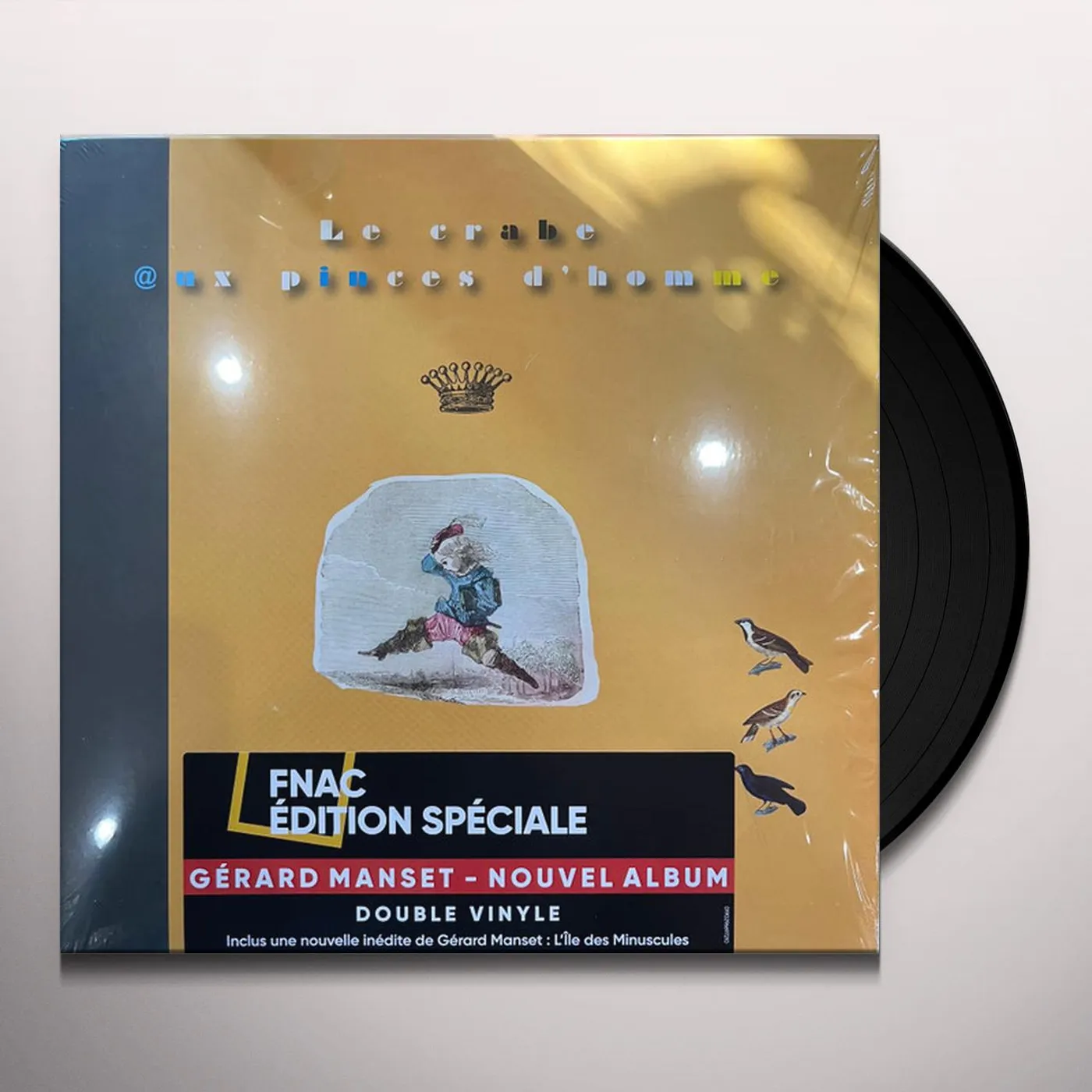 Manset LE CRABE AUX PINCES D HOMME Vinyl Record