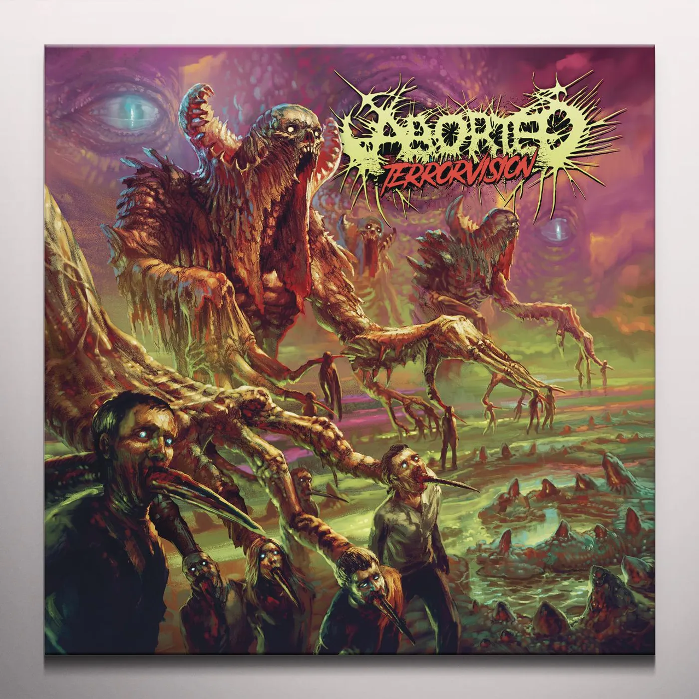 Aborted TERRORVISION - Limited Edition 180 Gram Colored Vinyl Record