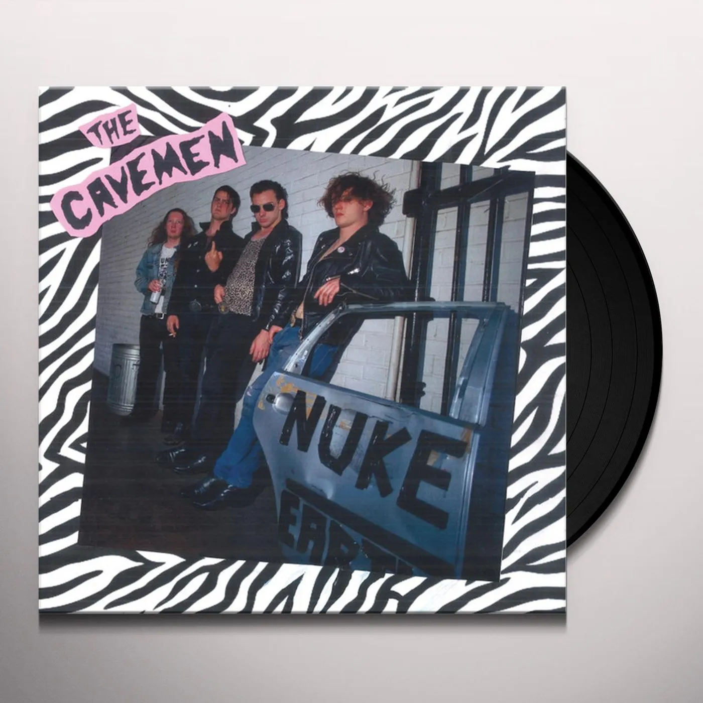 Cavemen Nuke Earth Vinyl Record