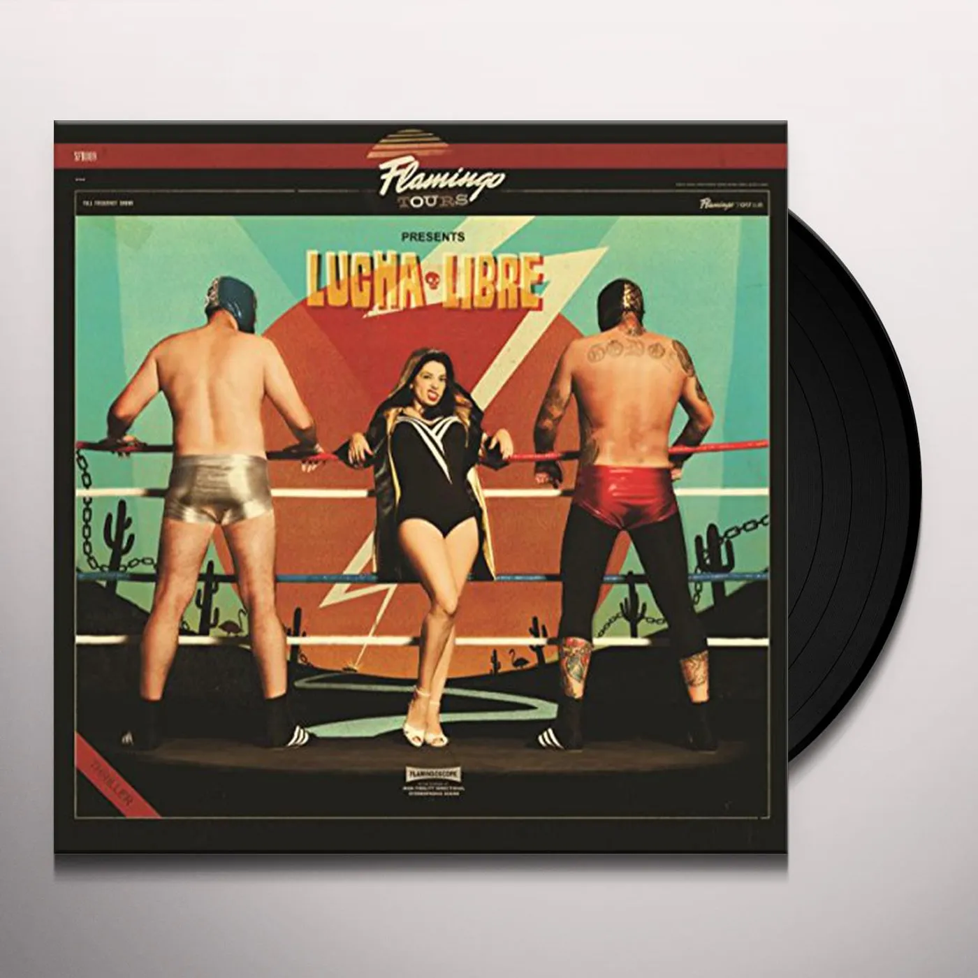 Flamingo Tours Lucha Libre Vinyl Record