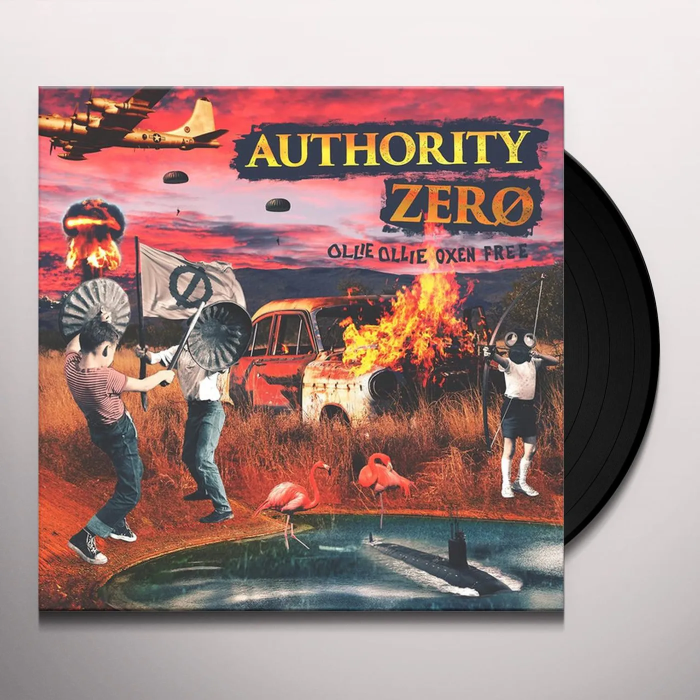Authority Zero Ollie Ollie Oxen Free Vinyl Record