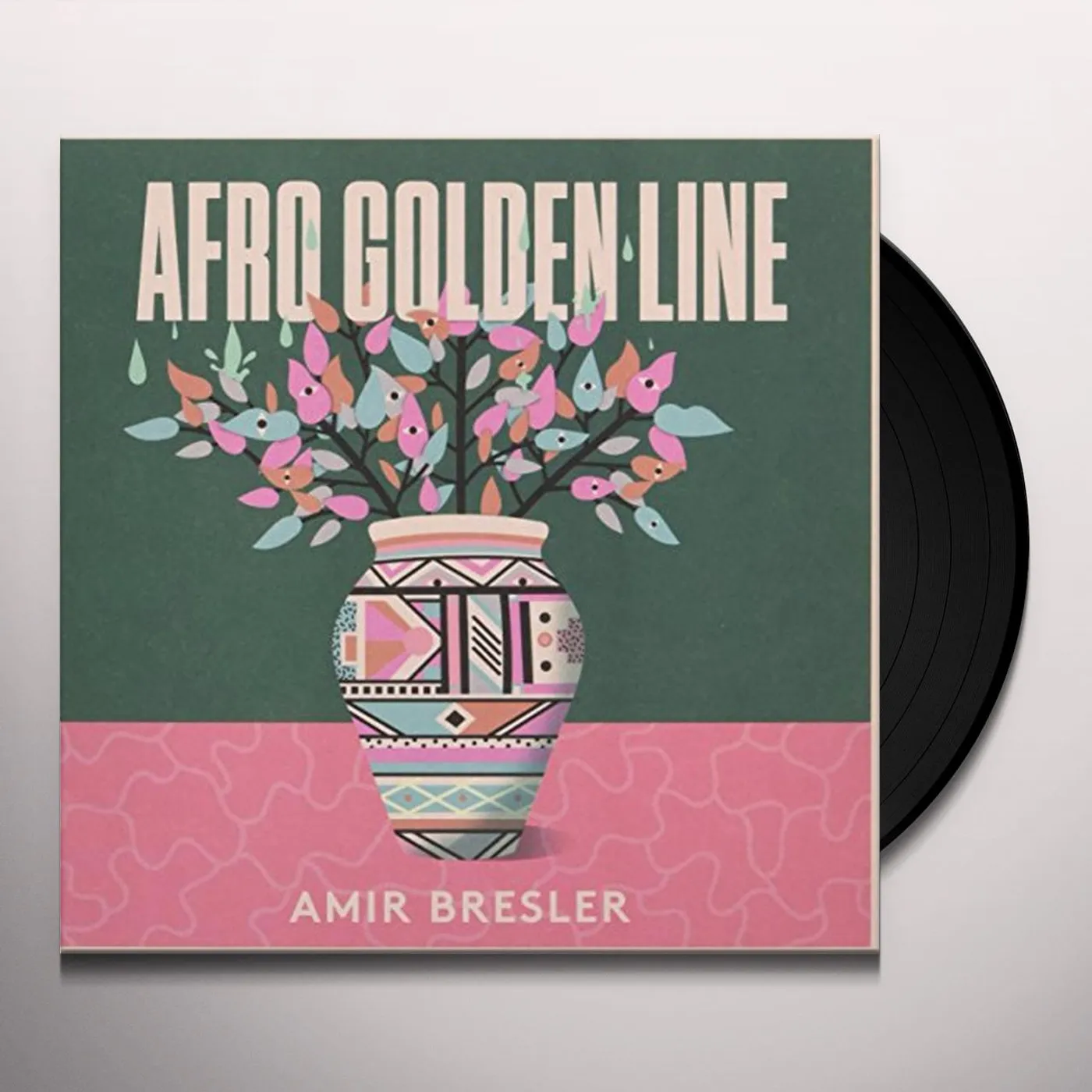 Amir Bresler Afro Golden Line Vinyl Record