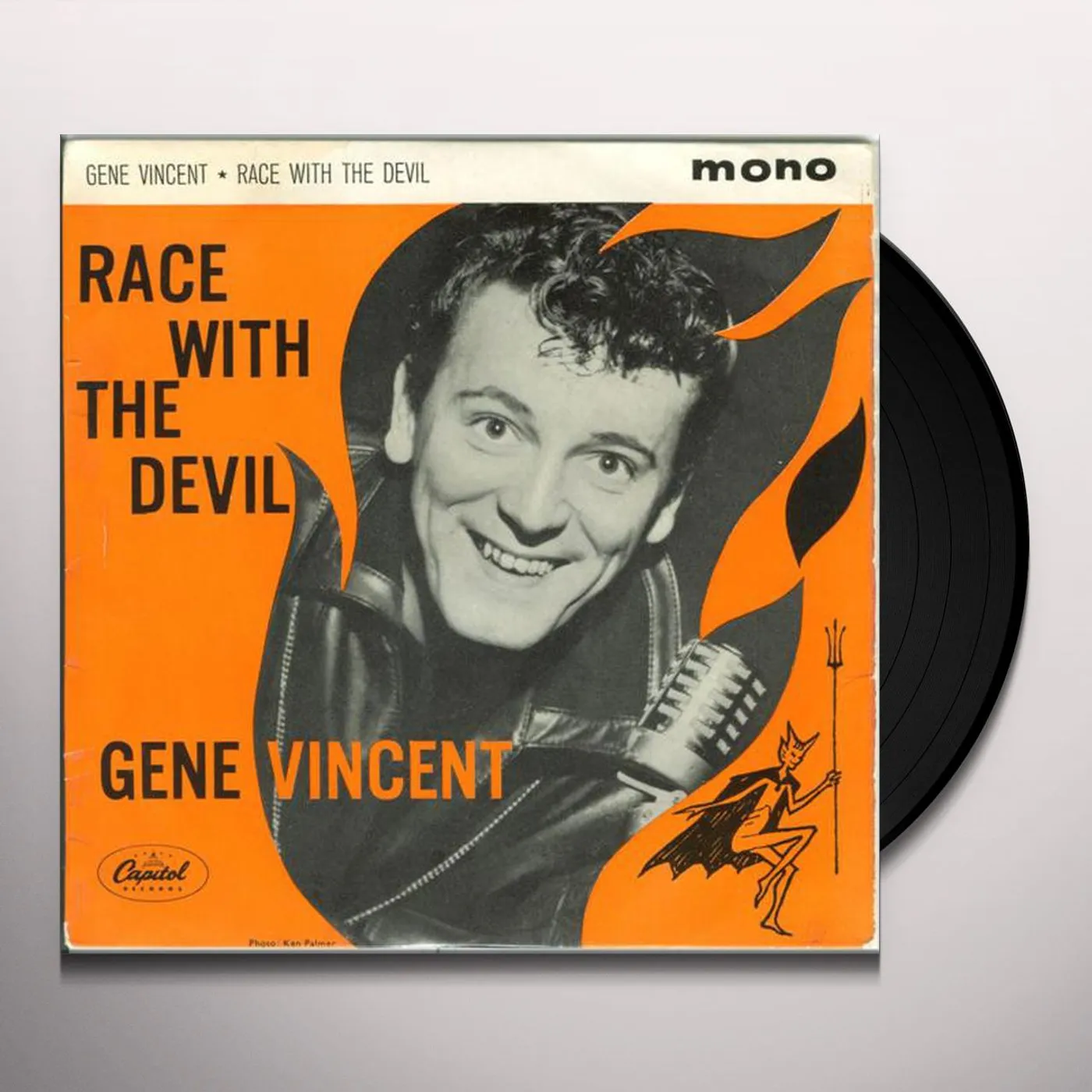 Gene Vincent RACE WITH THE DEVIL Vinyl Record