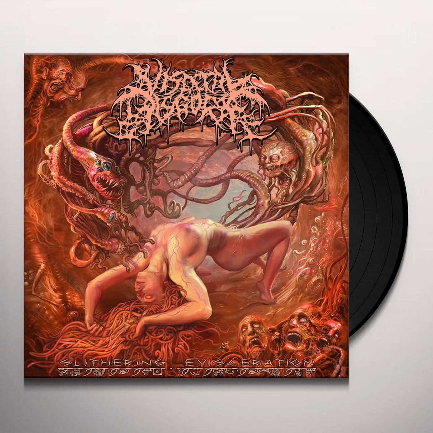 Visceral Disgorge SLITHERING EVISECRATION Vinyl Record