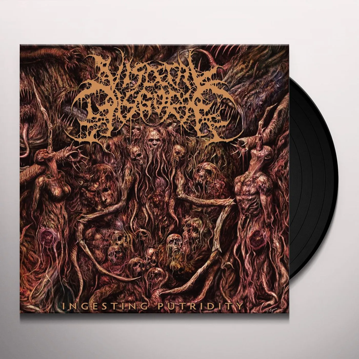 Visceral Disgorge Ingesting Putridity Vinyl Record