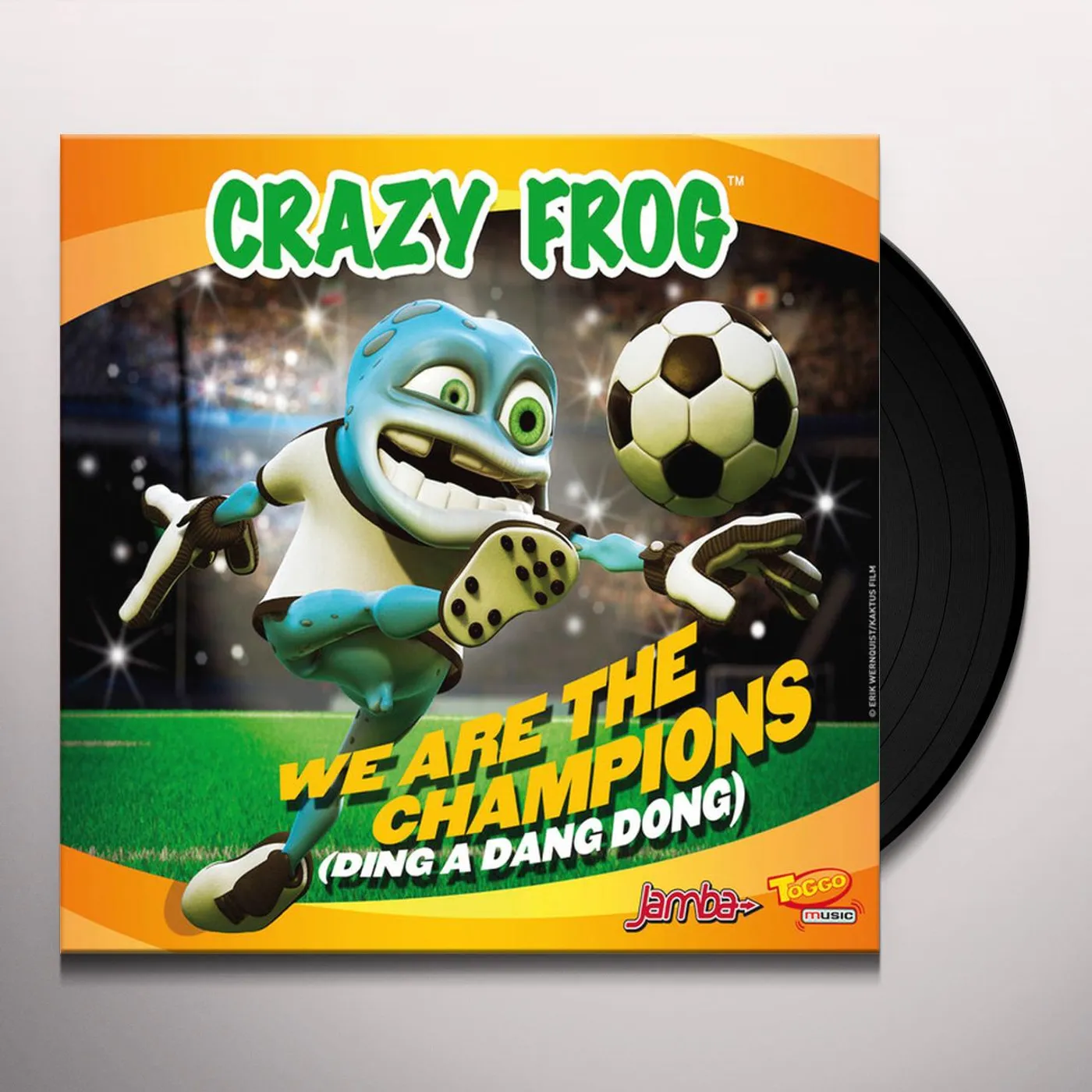 Crazy Frog WE ARE THE CHAMPIONS (DING DANG DON Vinyl Record