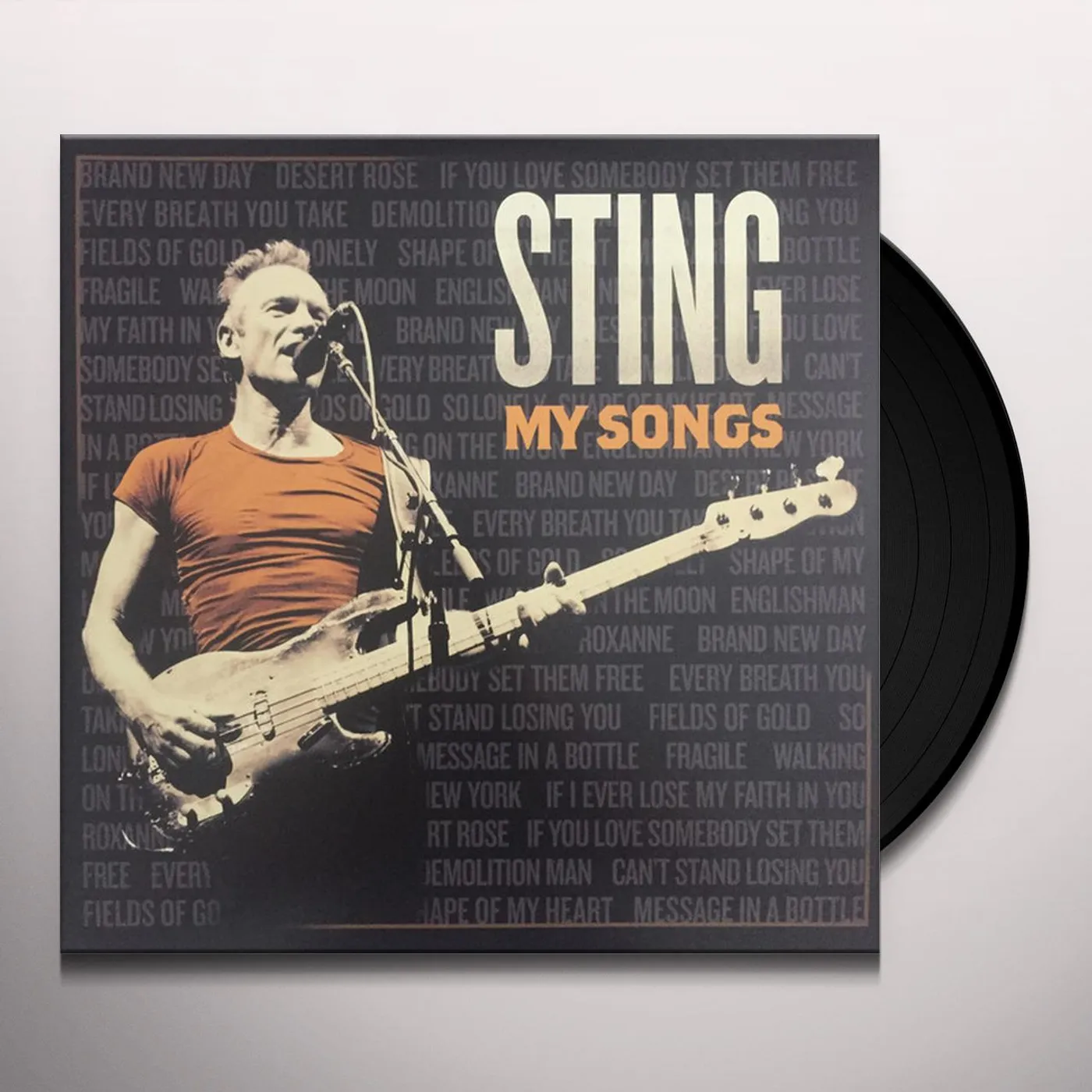 Sting My Songs Vinyl Record