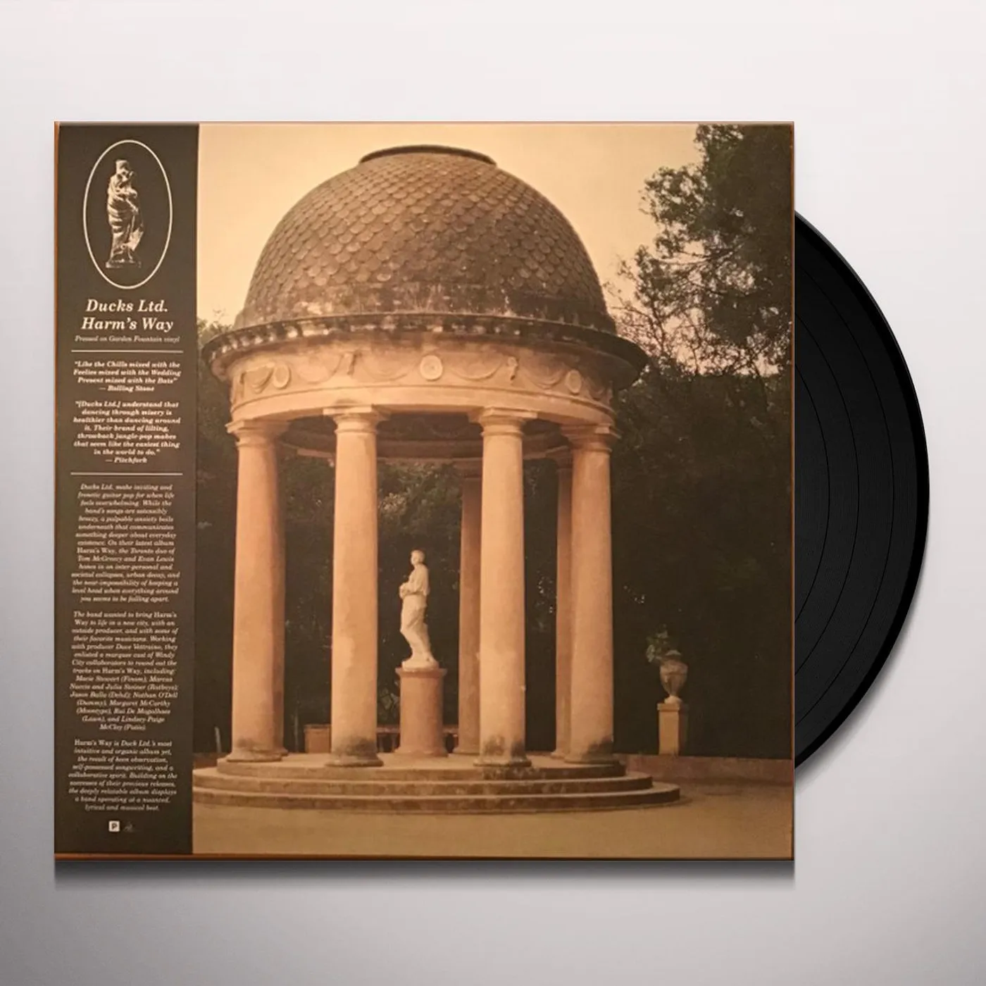 Ducks Ltd. HARM'S WAY (GARDEN FOUNTAIN VINYL) Vinyl Record