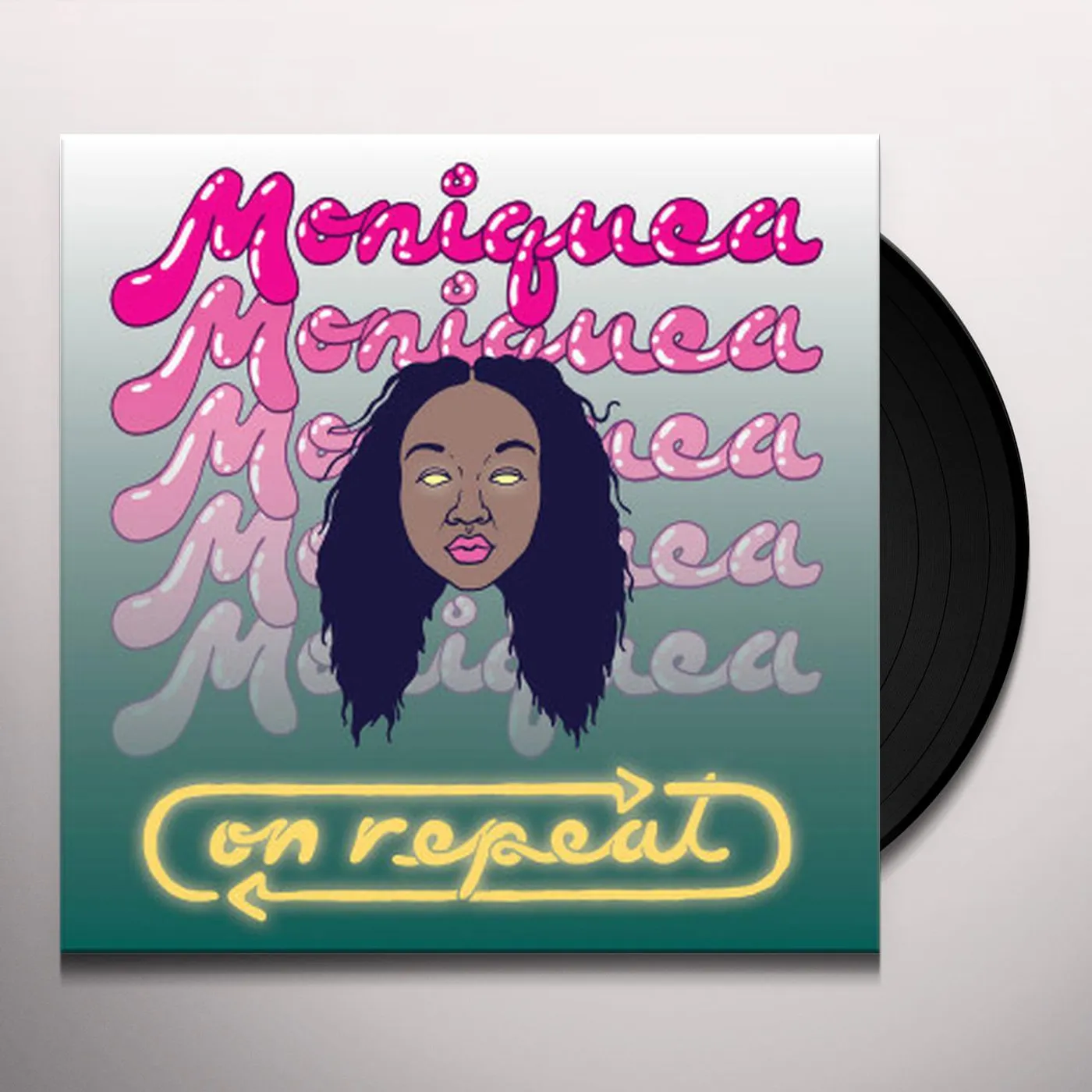 Moniquea On Repeat Vinyl Record