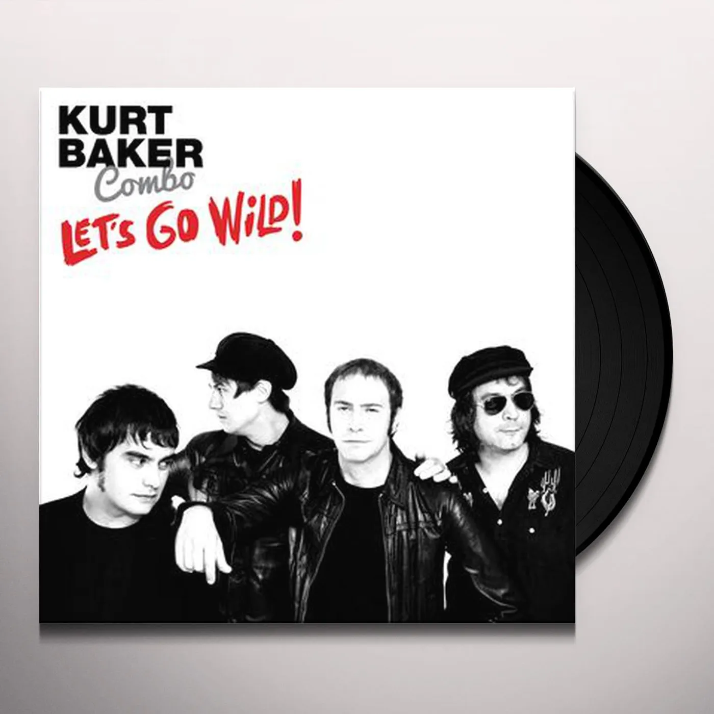 Kurt Baker LET'S GO WILD Vinyl Record