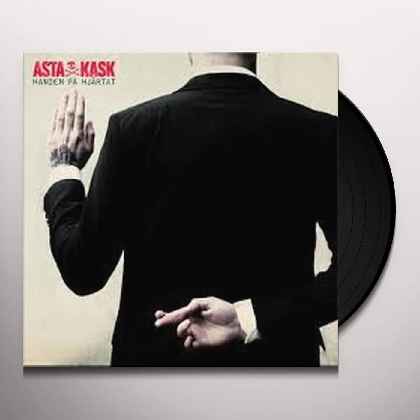 Asta Kask HANDEN PA HJARTAT Vinyl Record - Holland Release