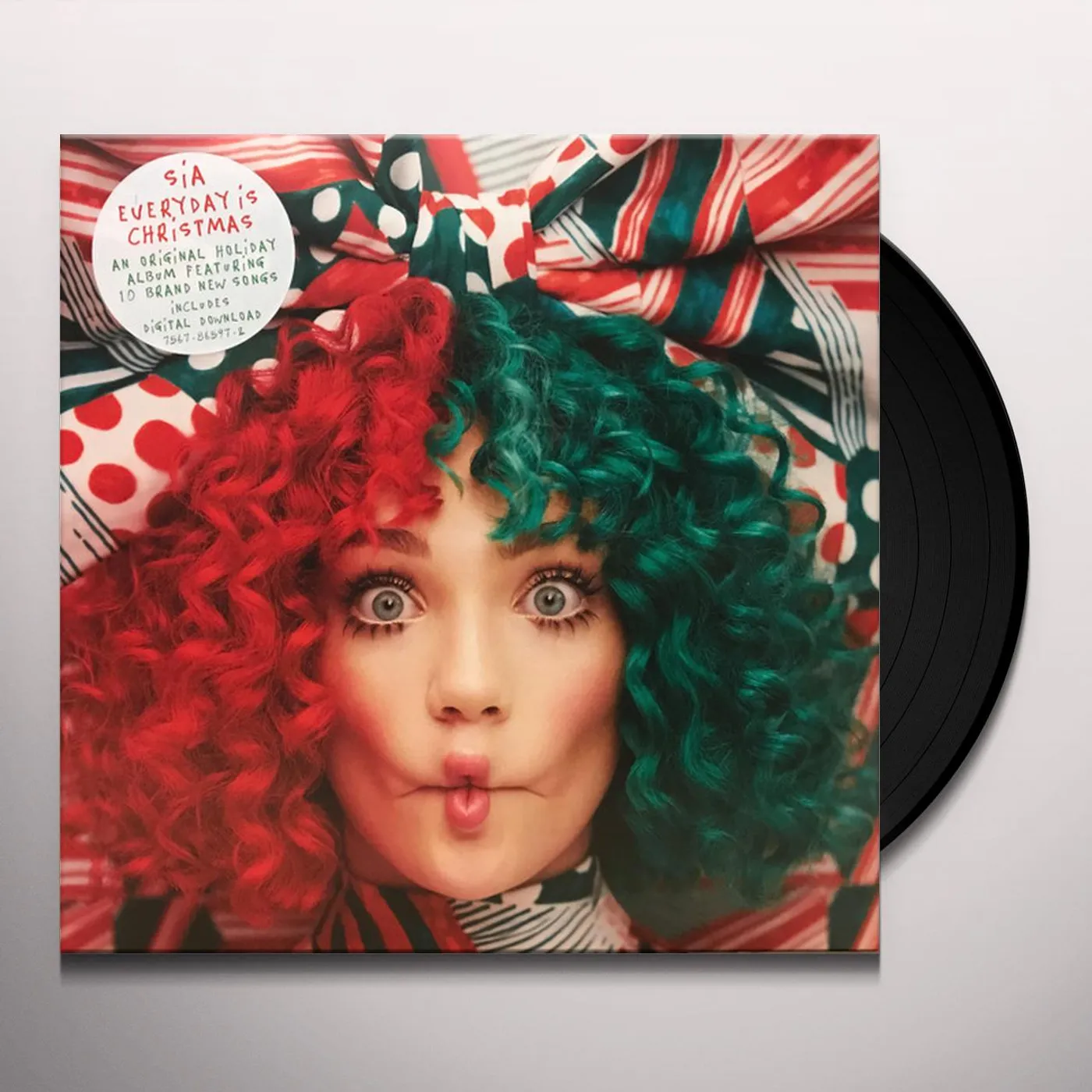 Sia EVERYDAY IS CHRISTMAS (DL CARD) Vinyl Record