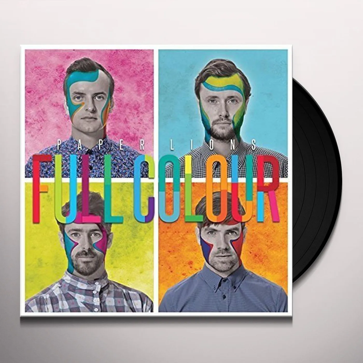 Paper Lions Full Colour Vinyl Record