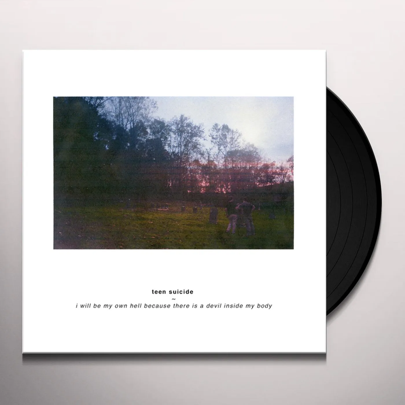 Teen Suicide I WILL BE MY OWN HELL BECAUSE THERE IS A DEVIL Vinyl Record