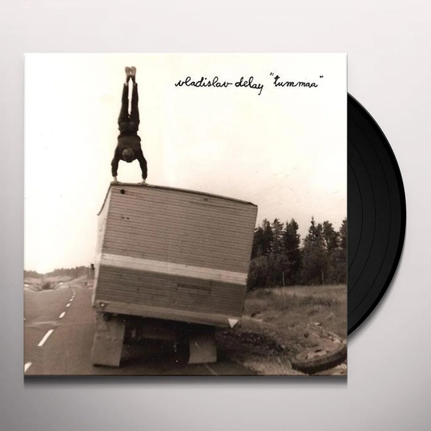 Vladislav Delay Tummaa Vinyl Record