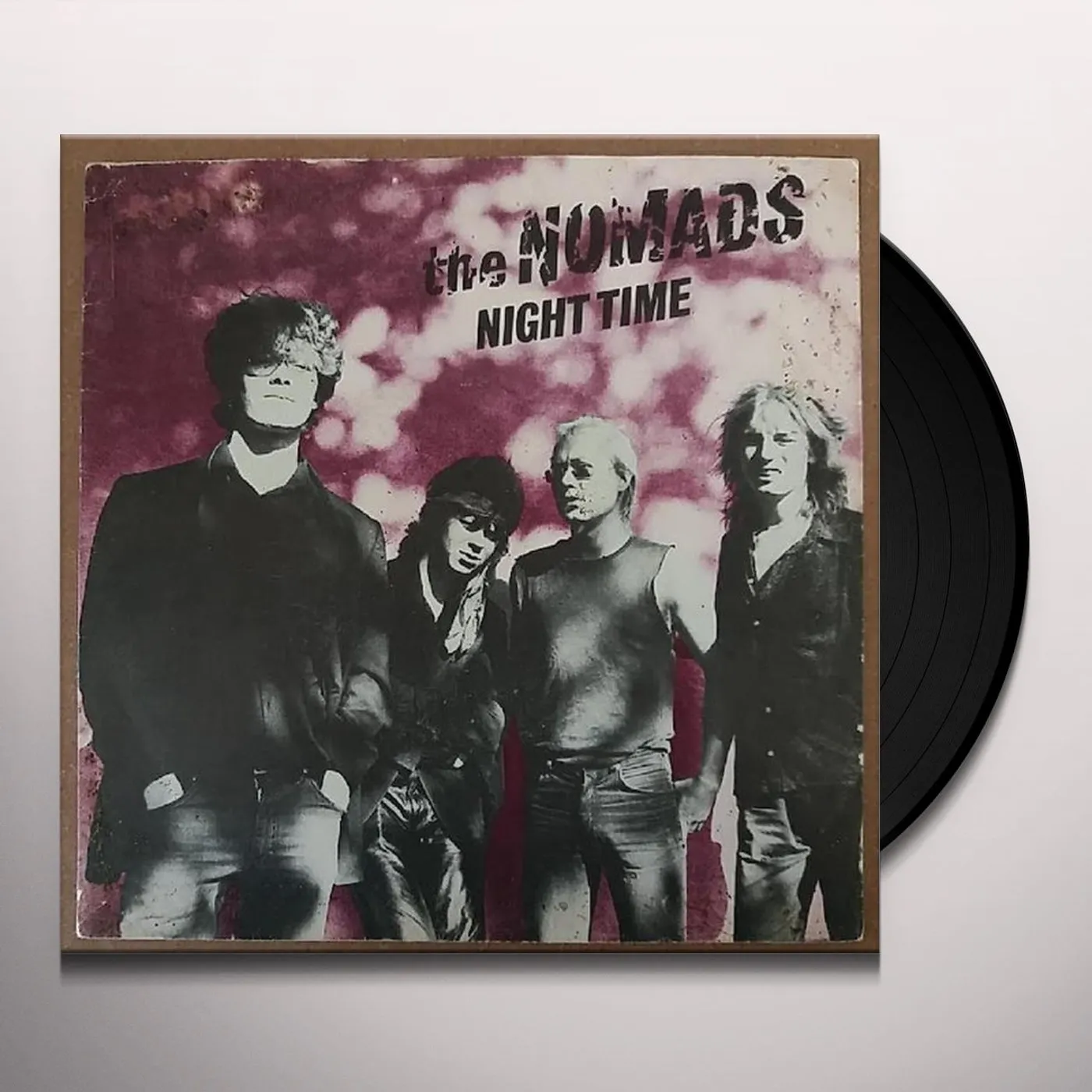 The Nomads NIGHT TIME / BOSS HOSS Vinyl Record