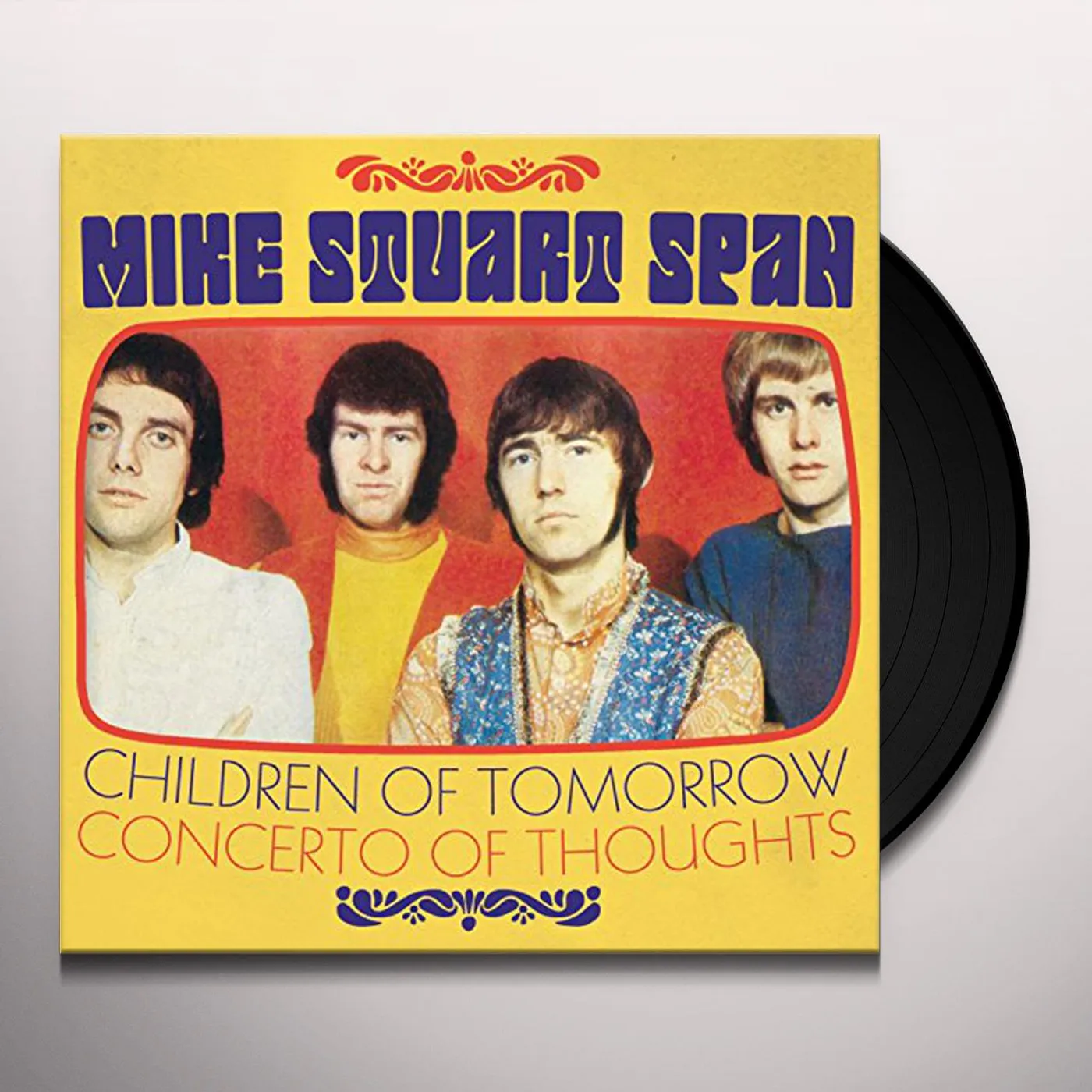 Mike Stuart Span CHILDREN OF TOMORROW / CONCERTO OF THOUGHTS Vinyl Record