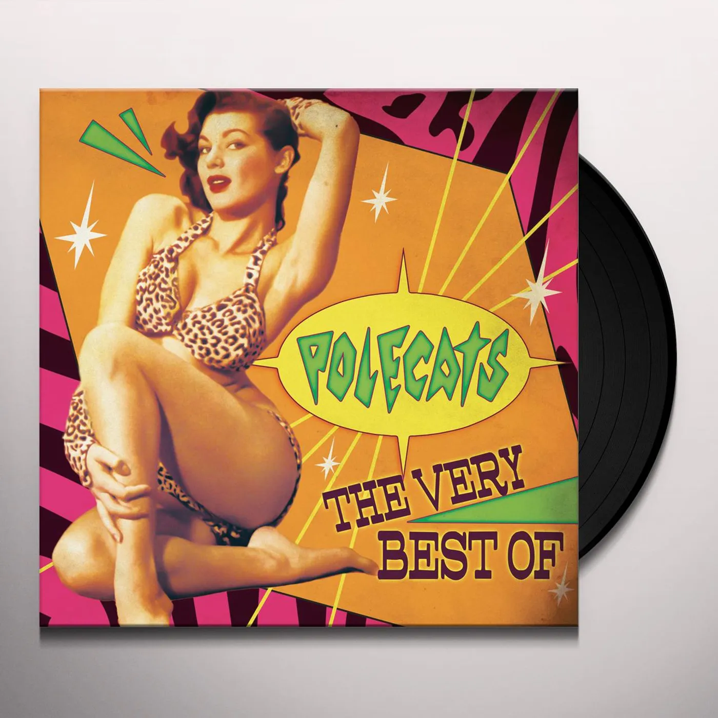 The Polecats VERY BEST OF Vinyl Record